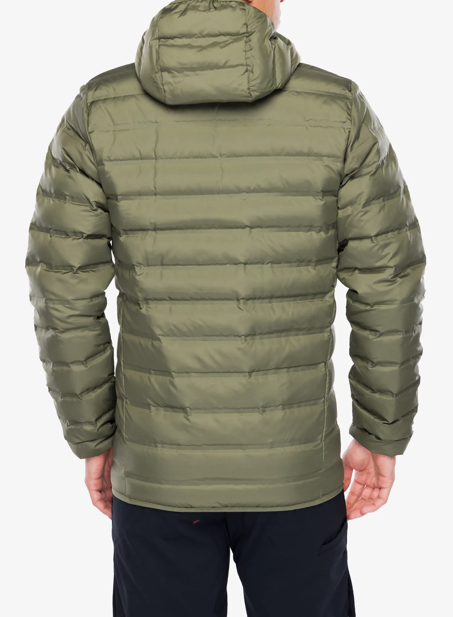 Columbia Lake 22 II Down Hooded Jacket Pehelykabát - stone green