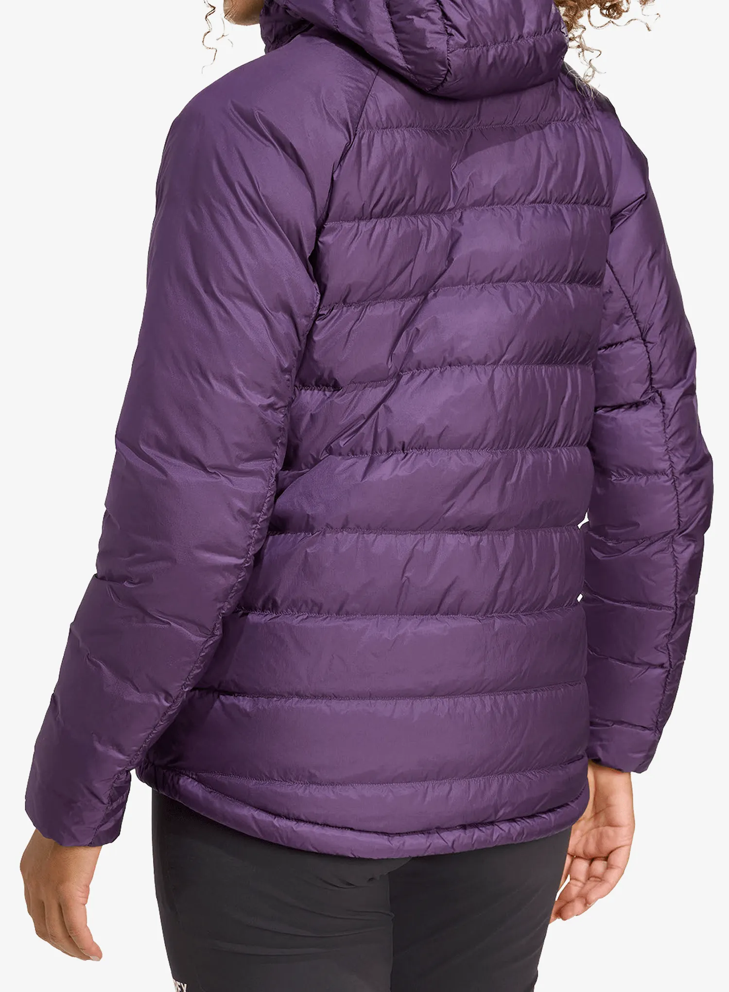 adidas TERREX Xperior CLIMAWARM+ Down Hooded Jacket Női pehelykabát - aurora plum