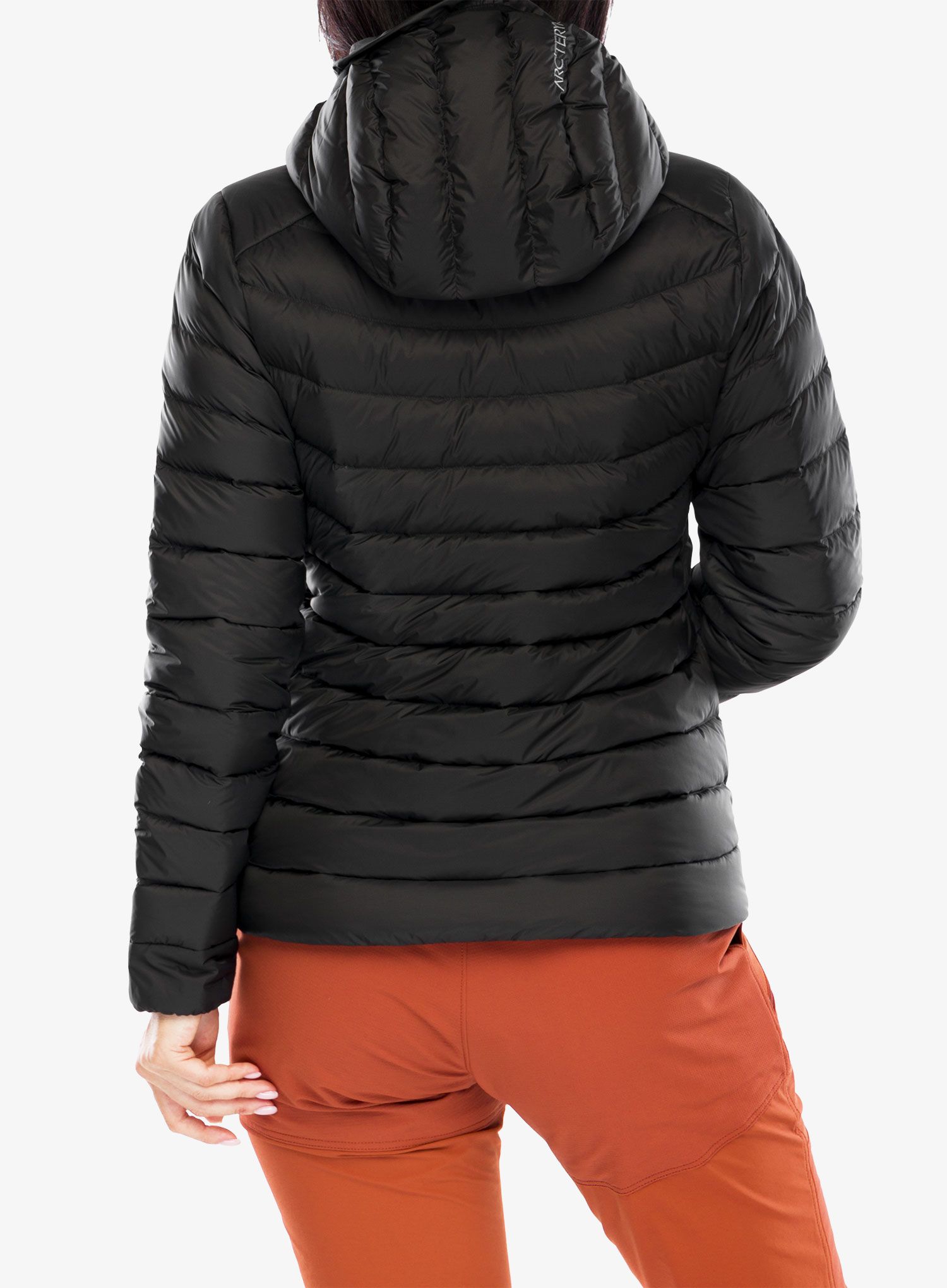 Arcteryx Cerium Hoody Női pehelykabát - black/black