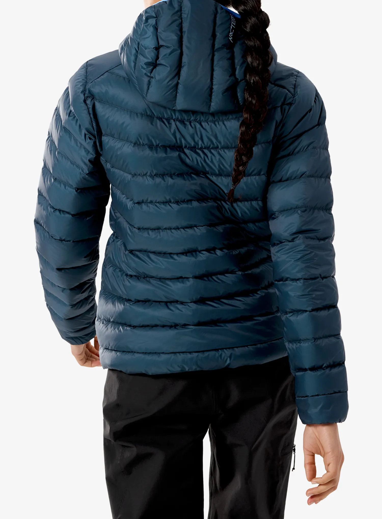 Arcteryx Cerium Hoody Női pehelykabát - night/glacial