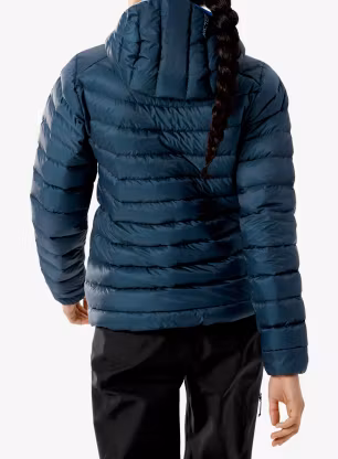 Arcteryx Cerium Hoody Női pehelykabát - night/glacial
