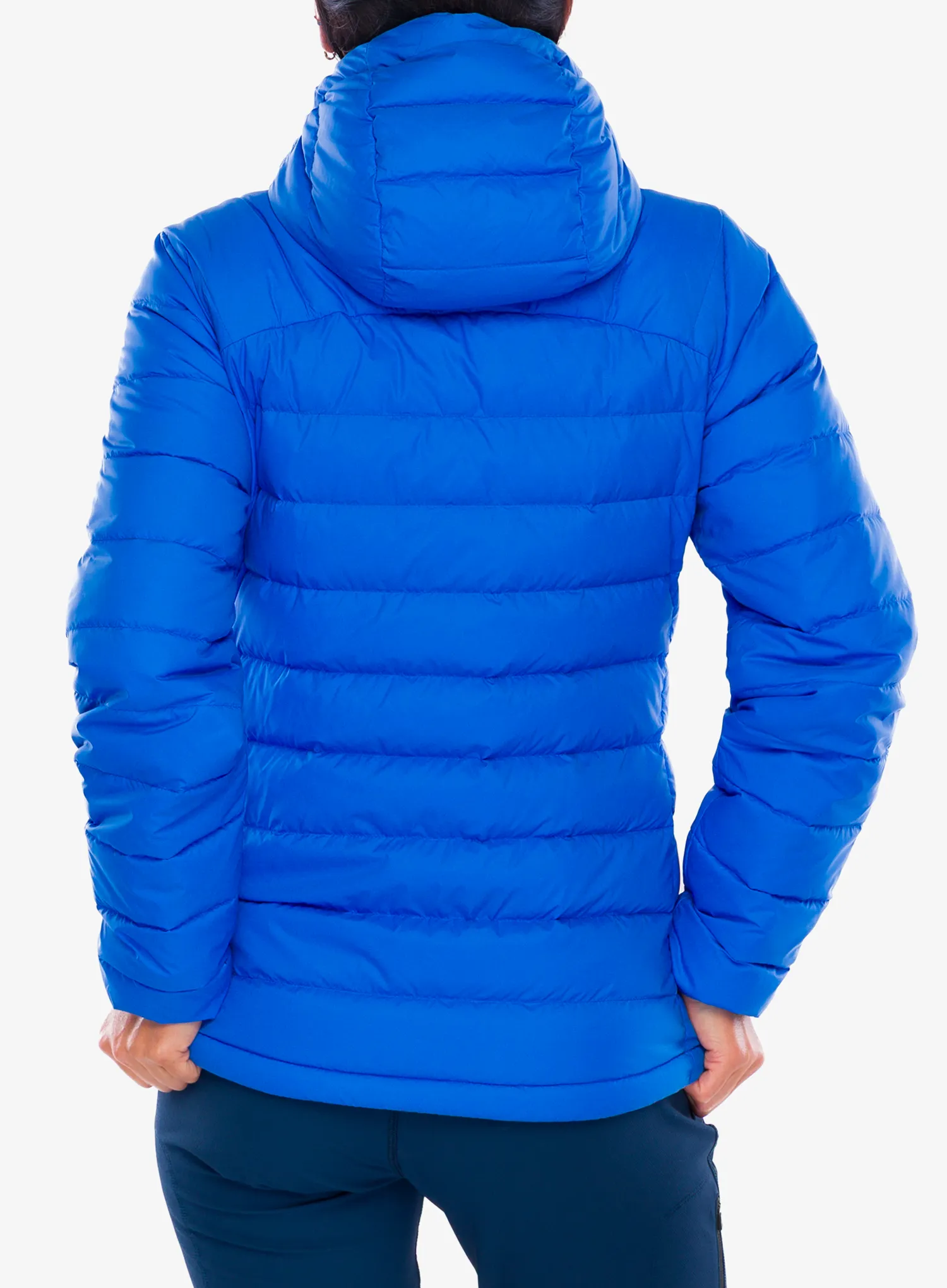 Fjallraven Expedition Pack Down Hoodie Női Pehelykabát - un blue