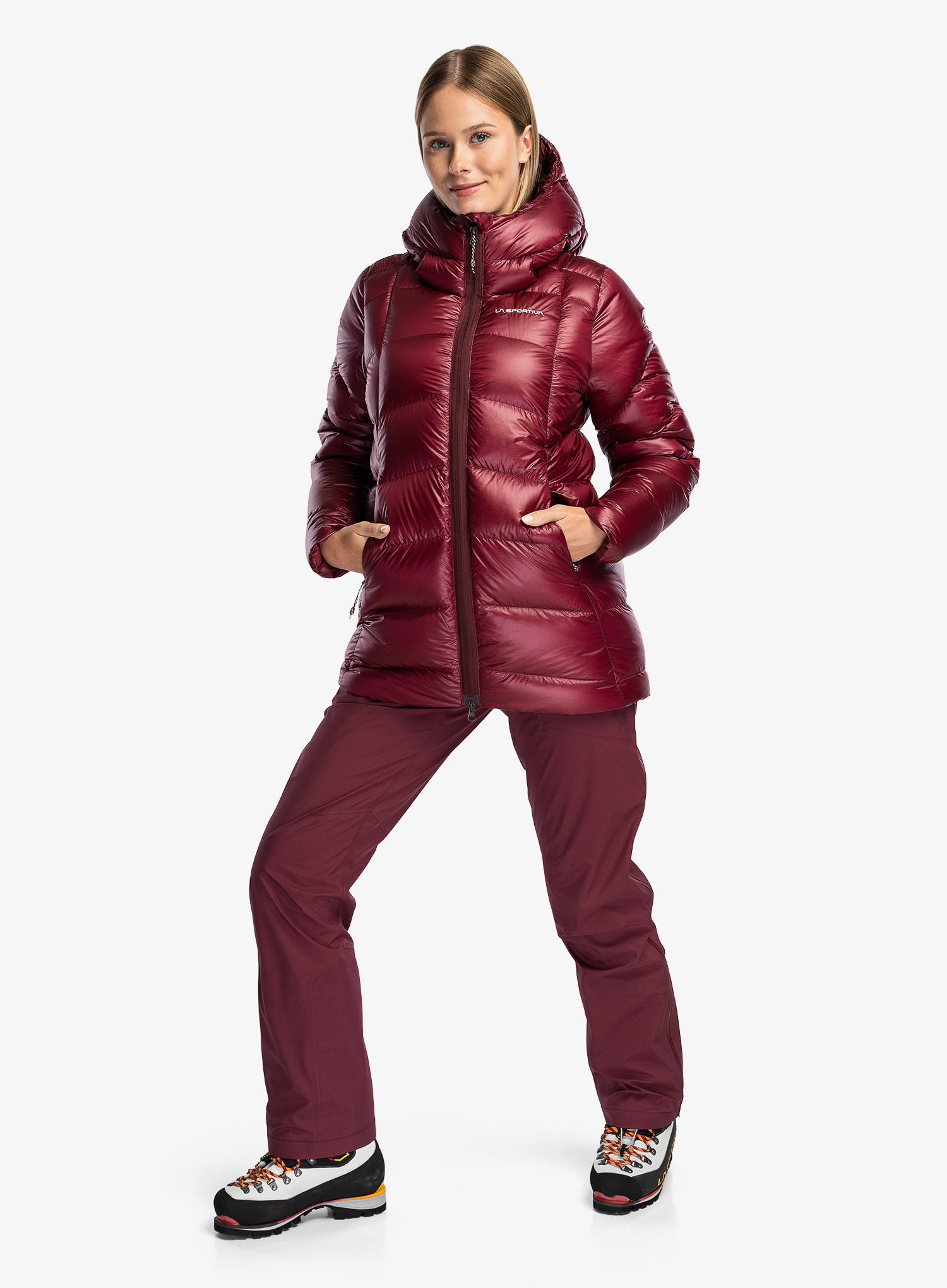 La Sportiva Supercouloir Down Jacket Női pehelykabát - redwood
