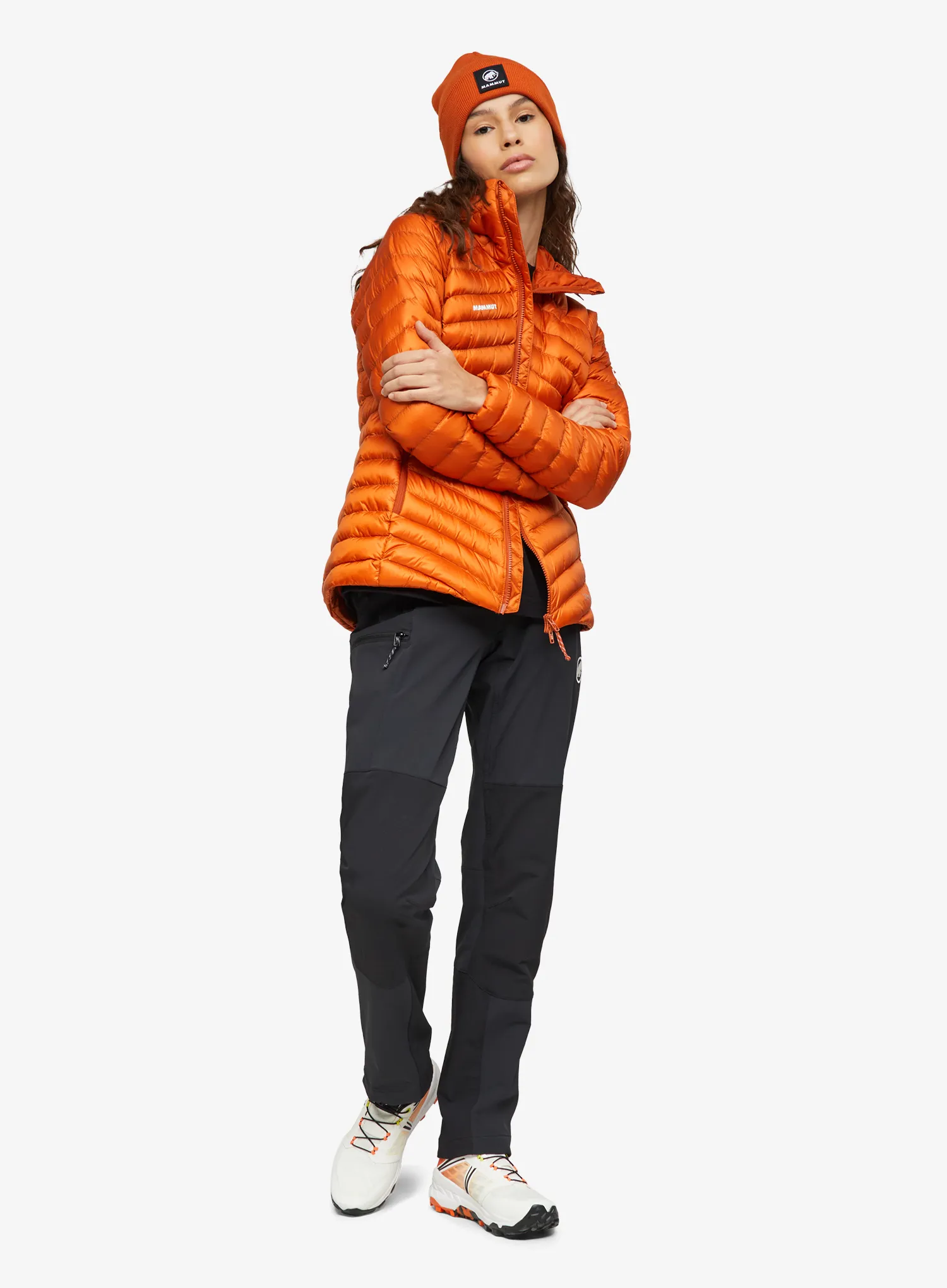 Mammut Broad Peak IN Hooded Jacket Női pehelykabát - autumn larice