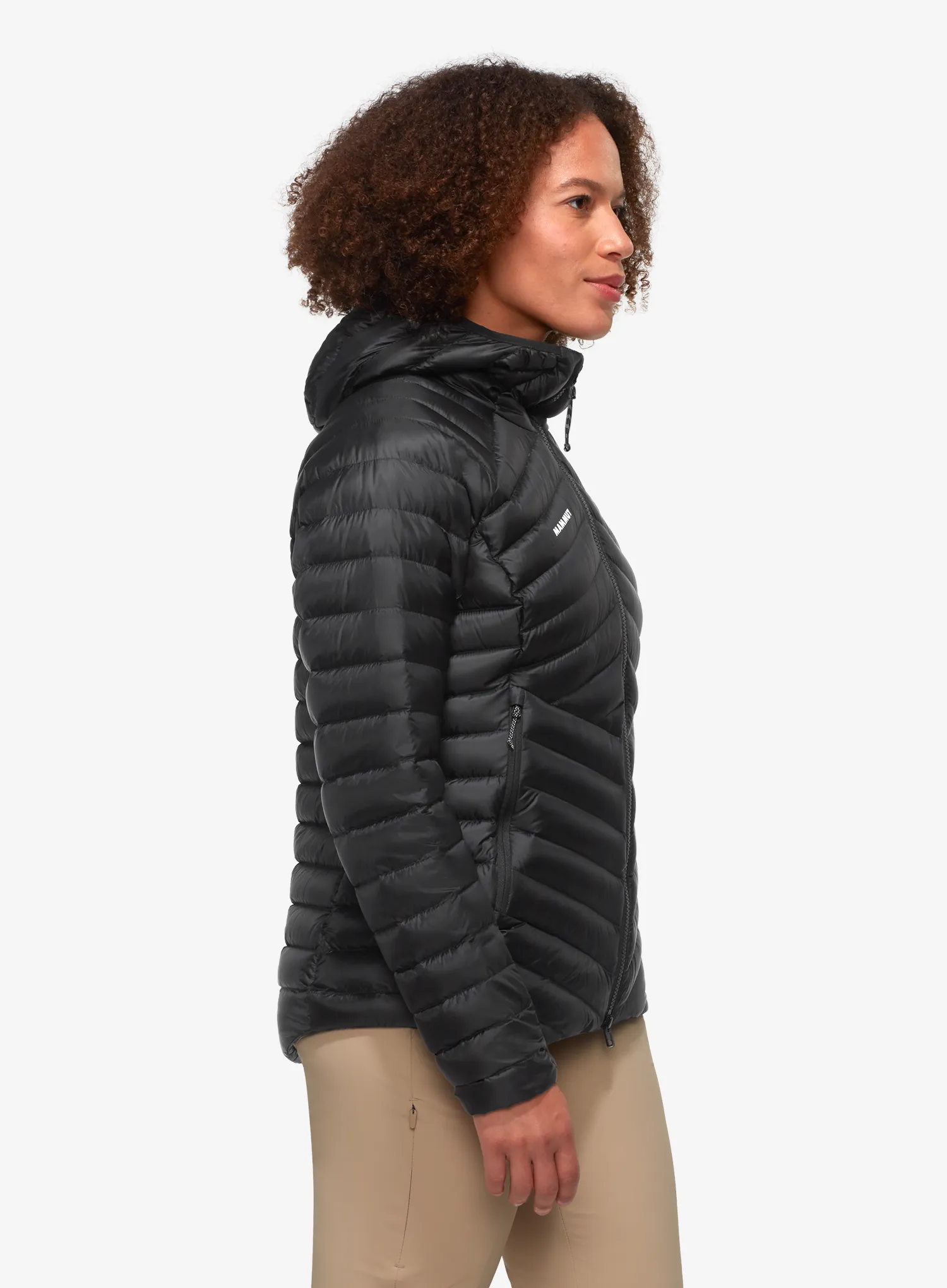 Mammut Broad Peak IN Hooded Jacket Női pehelykabát - black/black