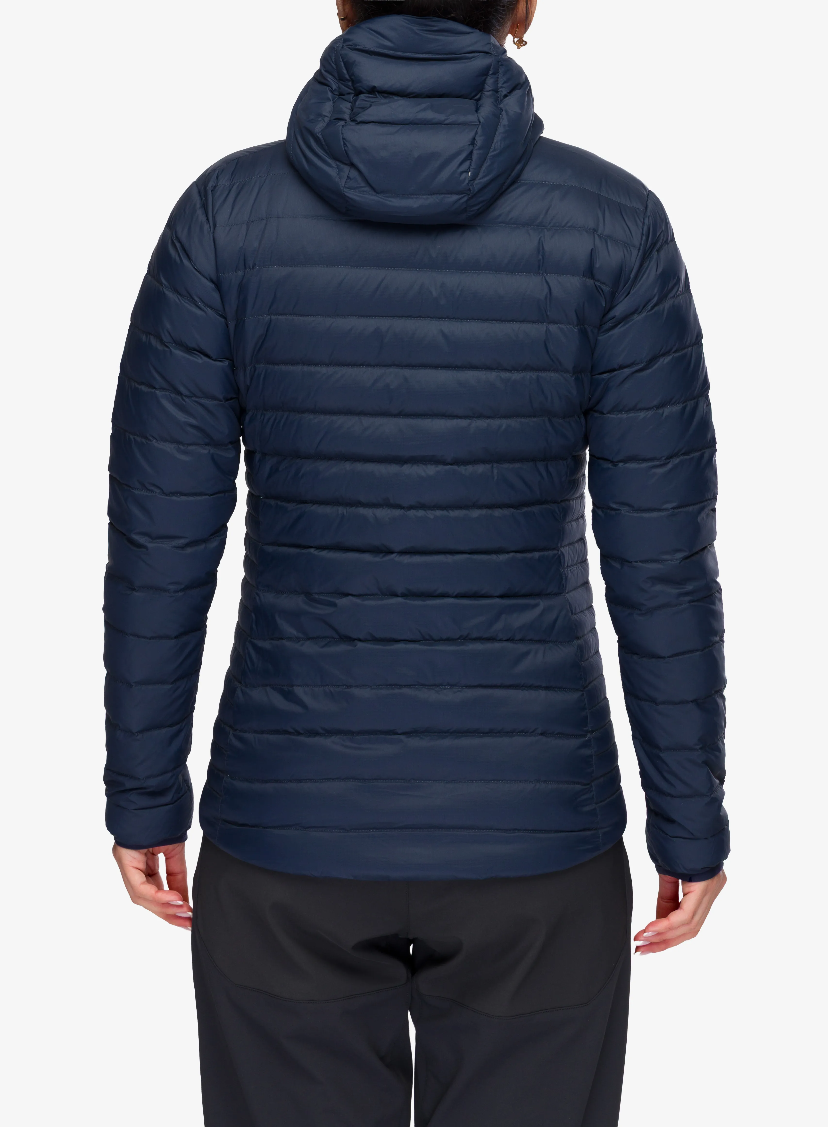 Mountain Equipment Earthrise Hooded Jacket Női pehelykabát - cosmos