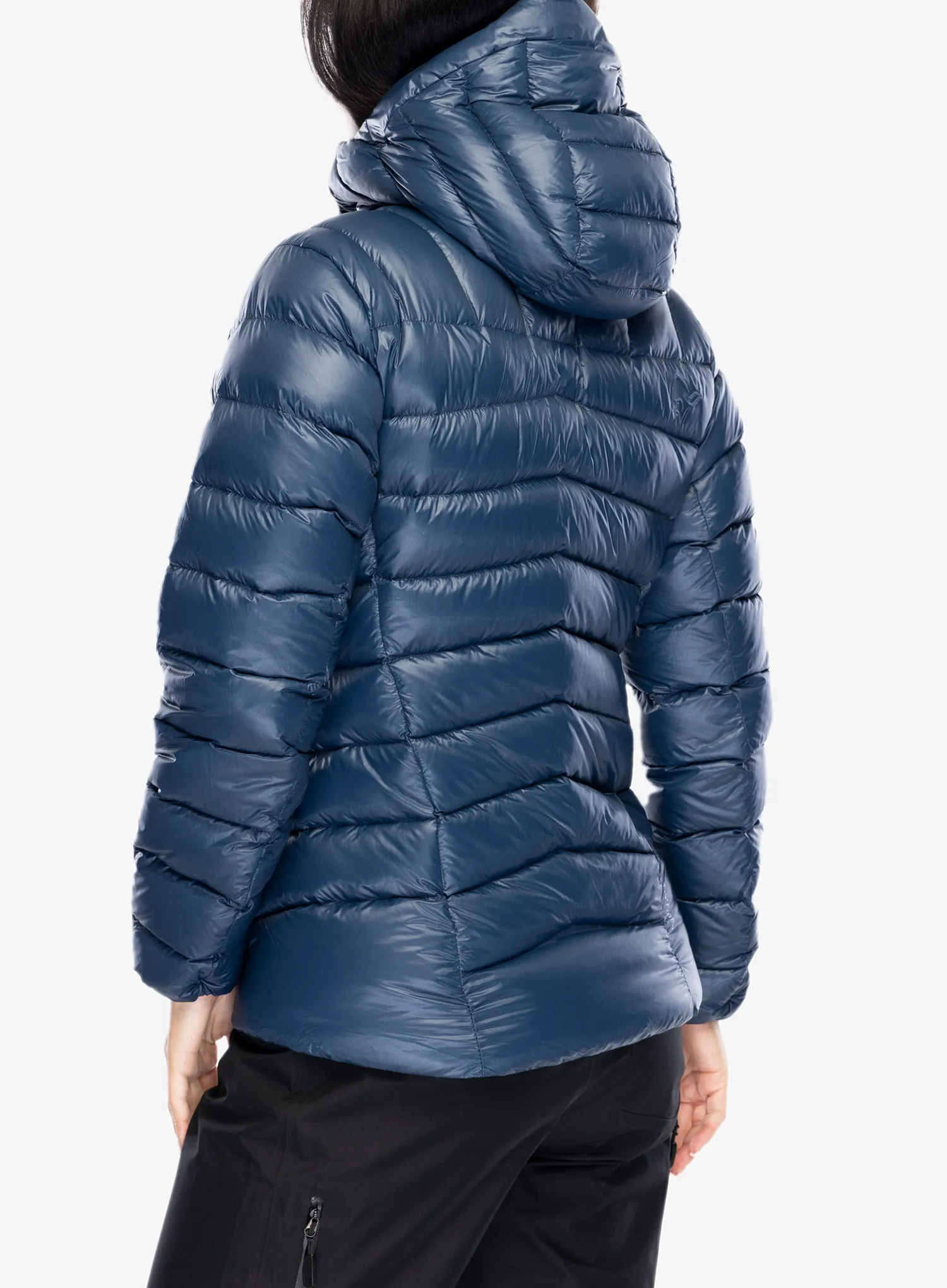 Norrona Lyngen Down850 Hood Női pehelykabát - indigo night