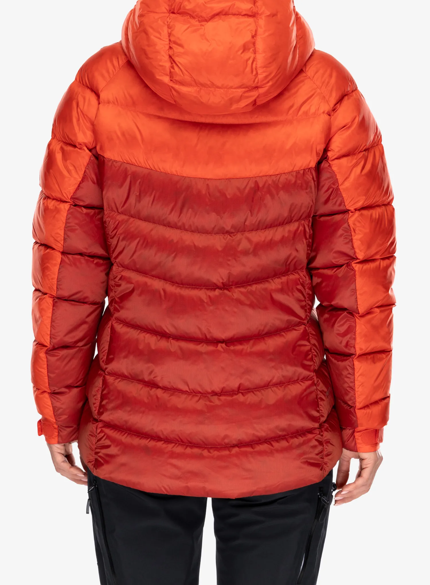 Rab Glaceon Pro Jacket Női pehelykabát - red grapefruit/tuscan red