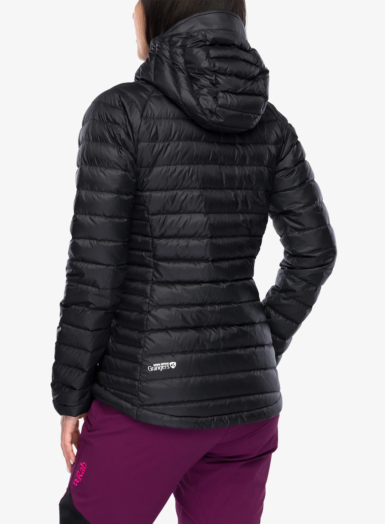 Rab Microlight Alpine Jacket Női pehelykabát - black/black
