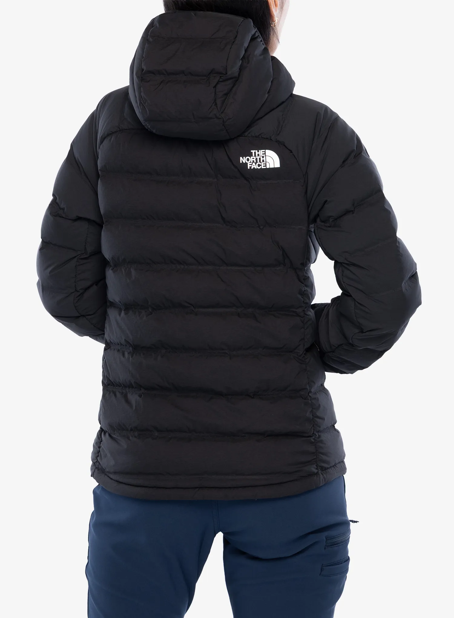 The North Face Abseil Stretch Down Hoodie Női pehelykabát - tnf black