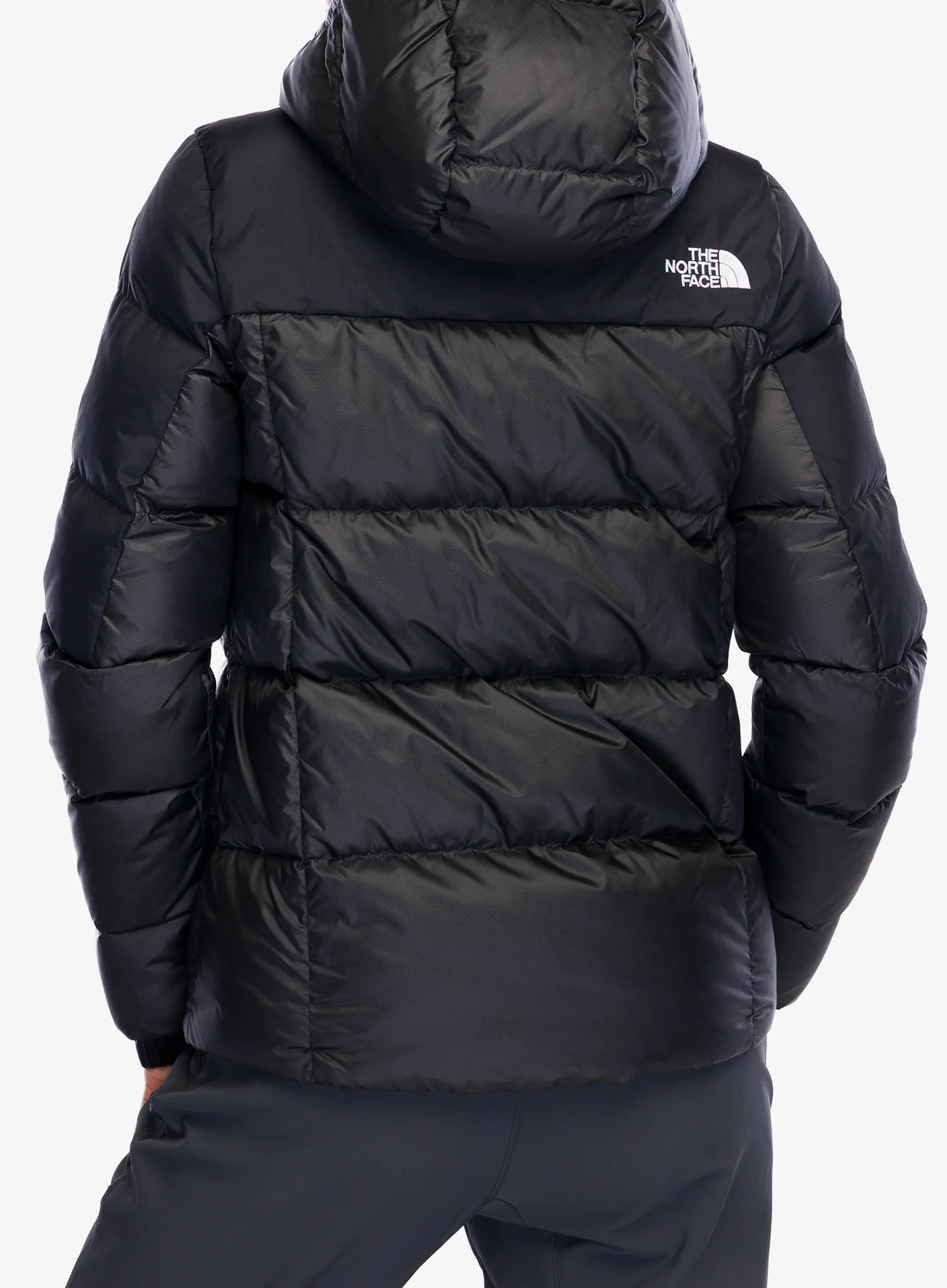The North Face Diablo Down 2.0 Hooded Jacket Női pehelykabát - tnf black heather/tnf black