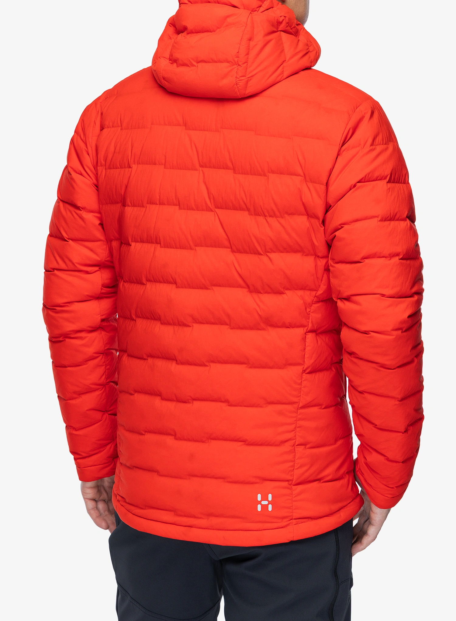 Haglofs Spitz Down Hood Pehelykabát - tech red
