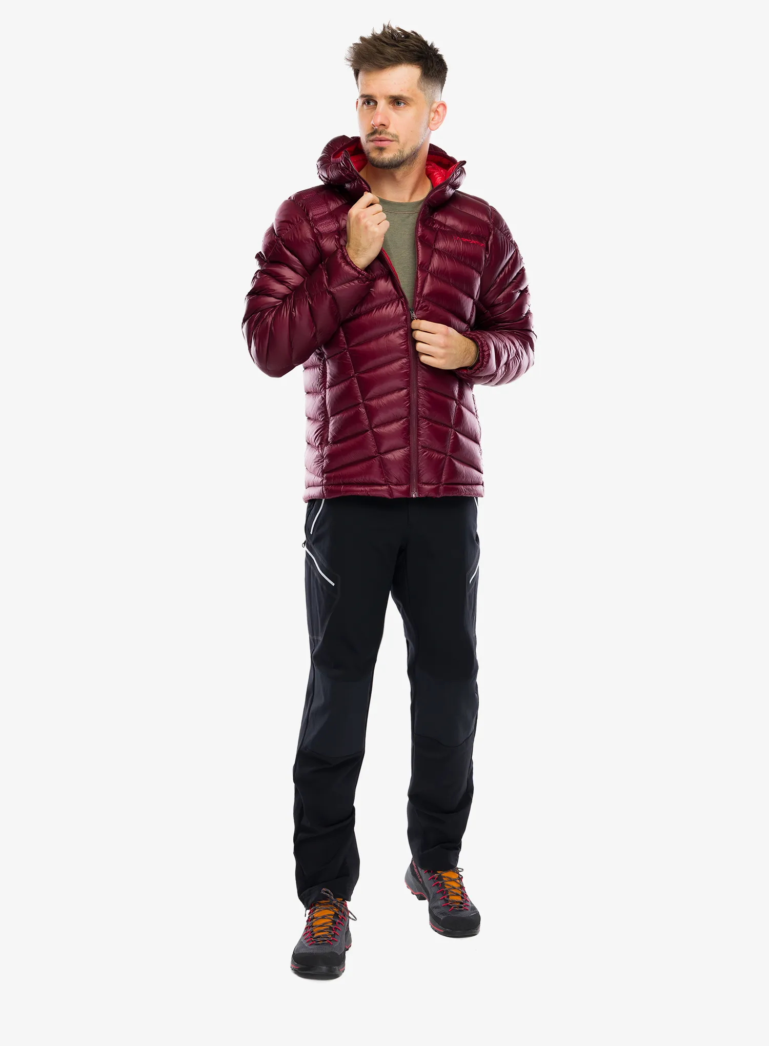 La Sportiva Lumina 200 Down Jacket Pehelykabát - redwood