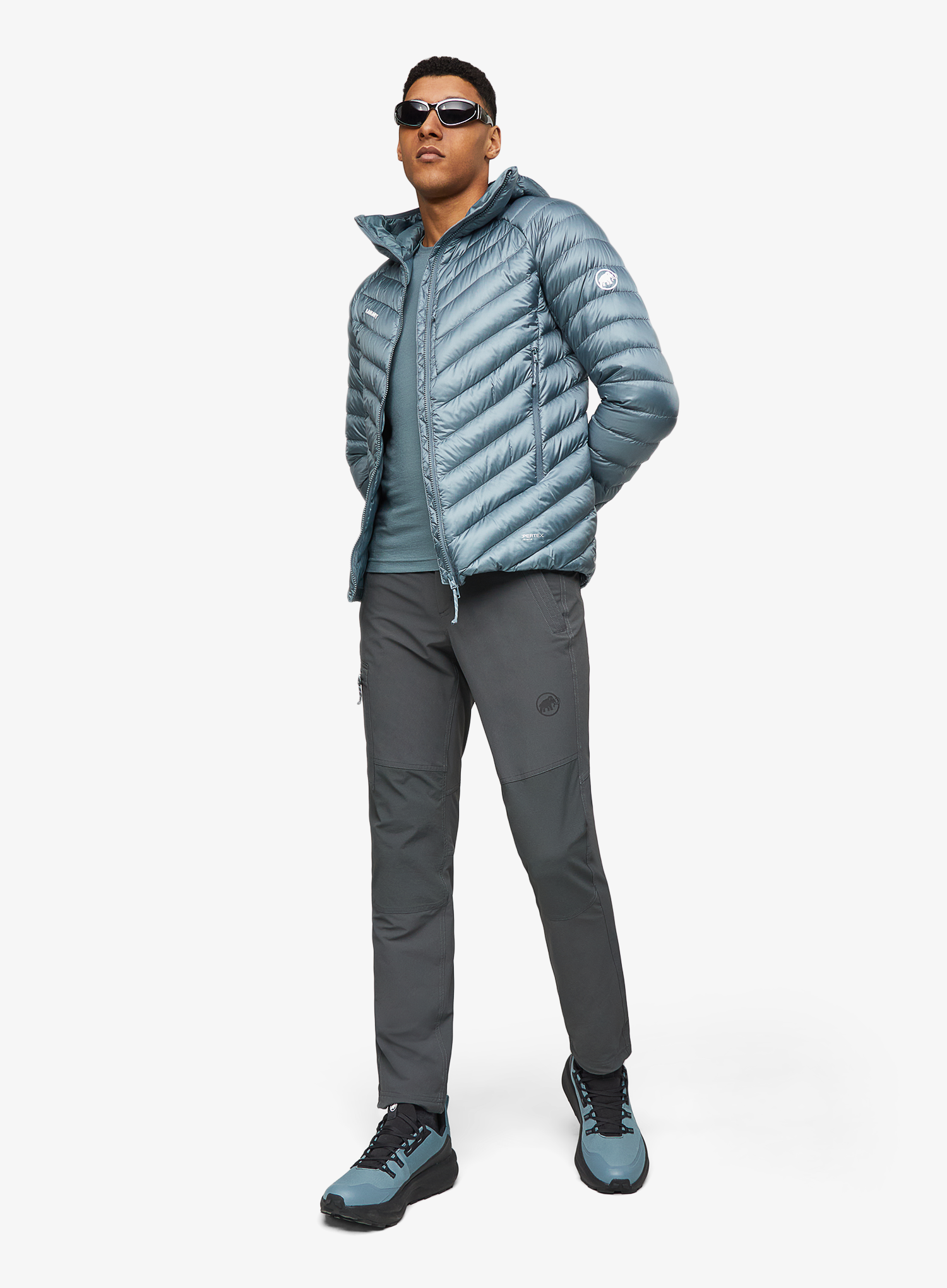Mammut Broad Peak IN Hooded Jacket Pehelykabát - strata