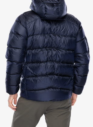 Patagonia Fitz Roy Down Hoody Pehelykabát - sunken blue