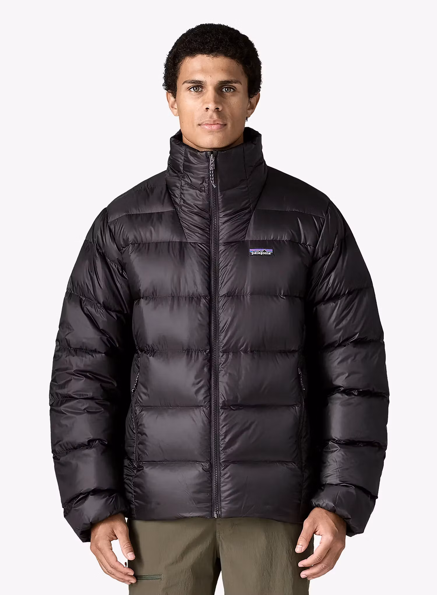 Patagonia Fitz Roy Down Jacket Pehelykabát - black