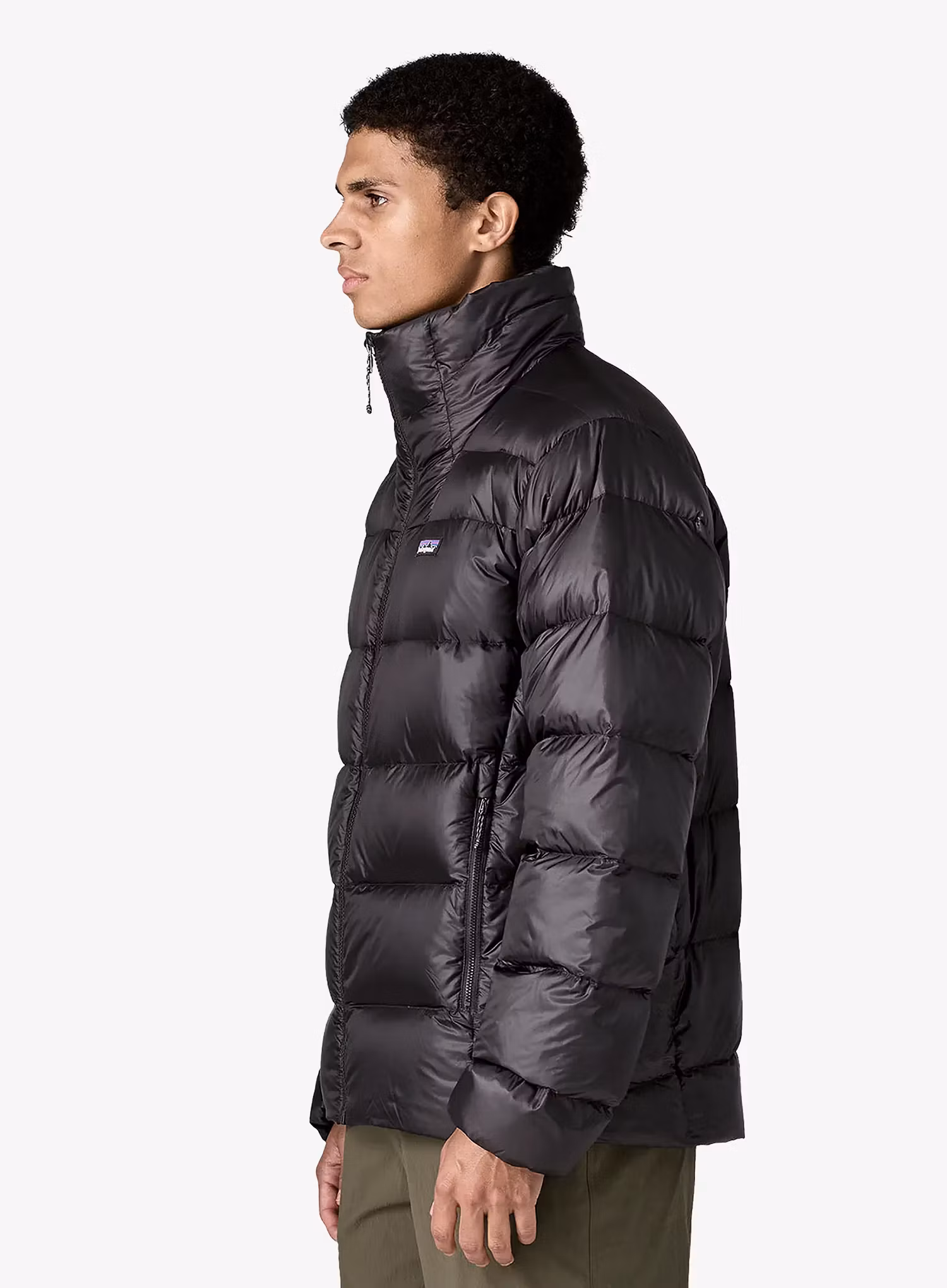Patagonia Fitz Roy Down Jacket Pehelykabát - black