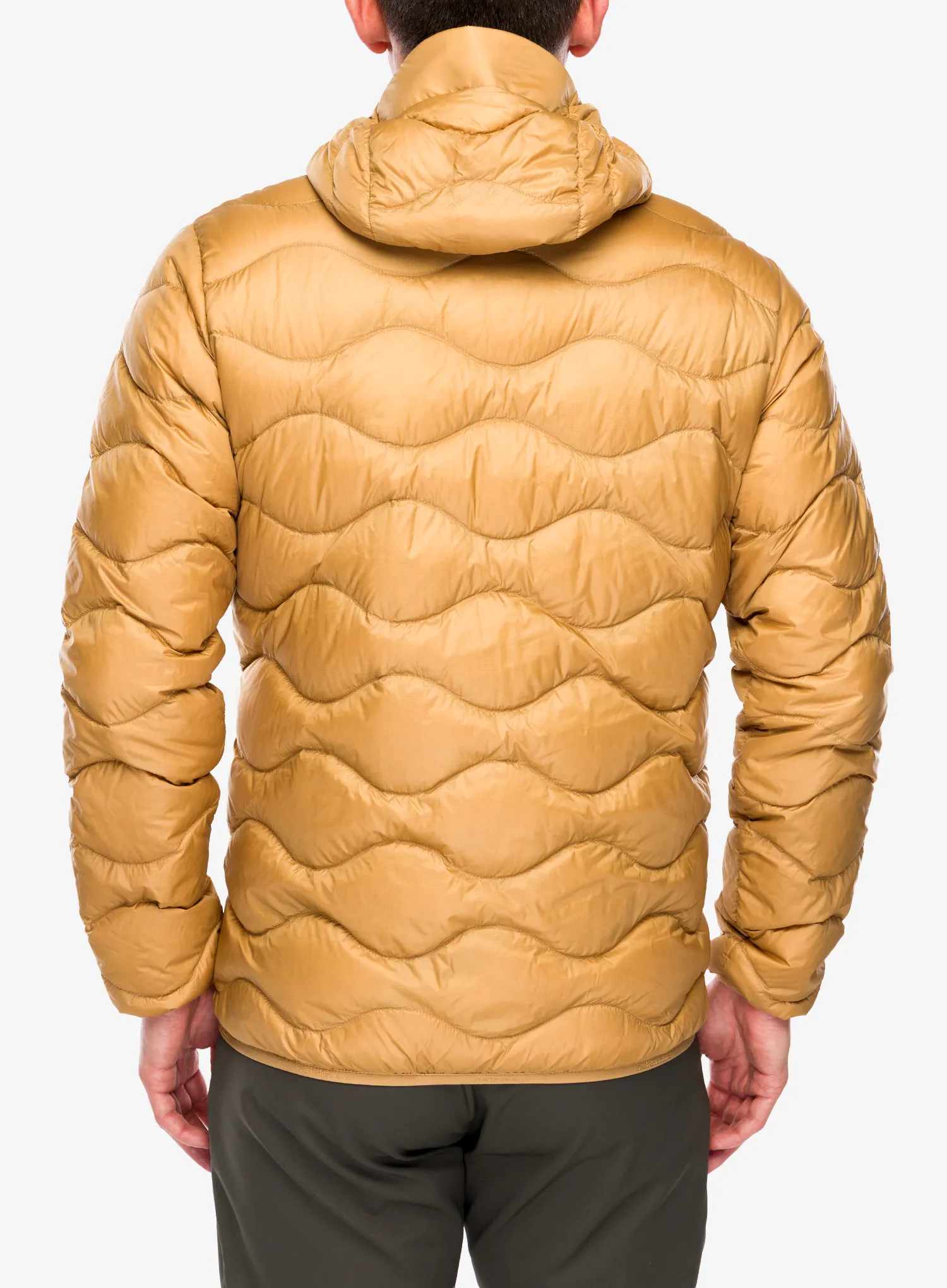 Peak Performance Helium Down Hood Jacket Pehelykabát - sierra sand