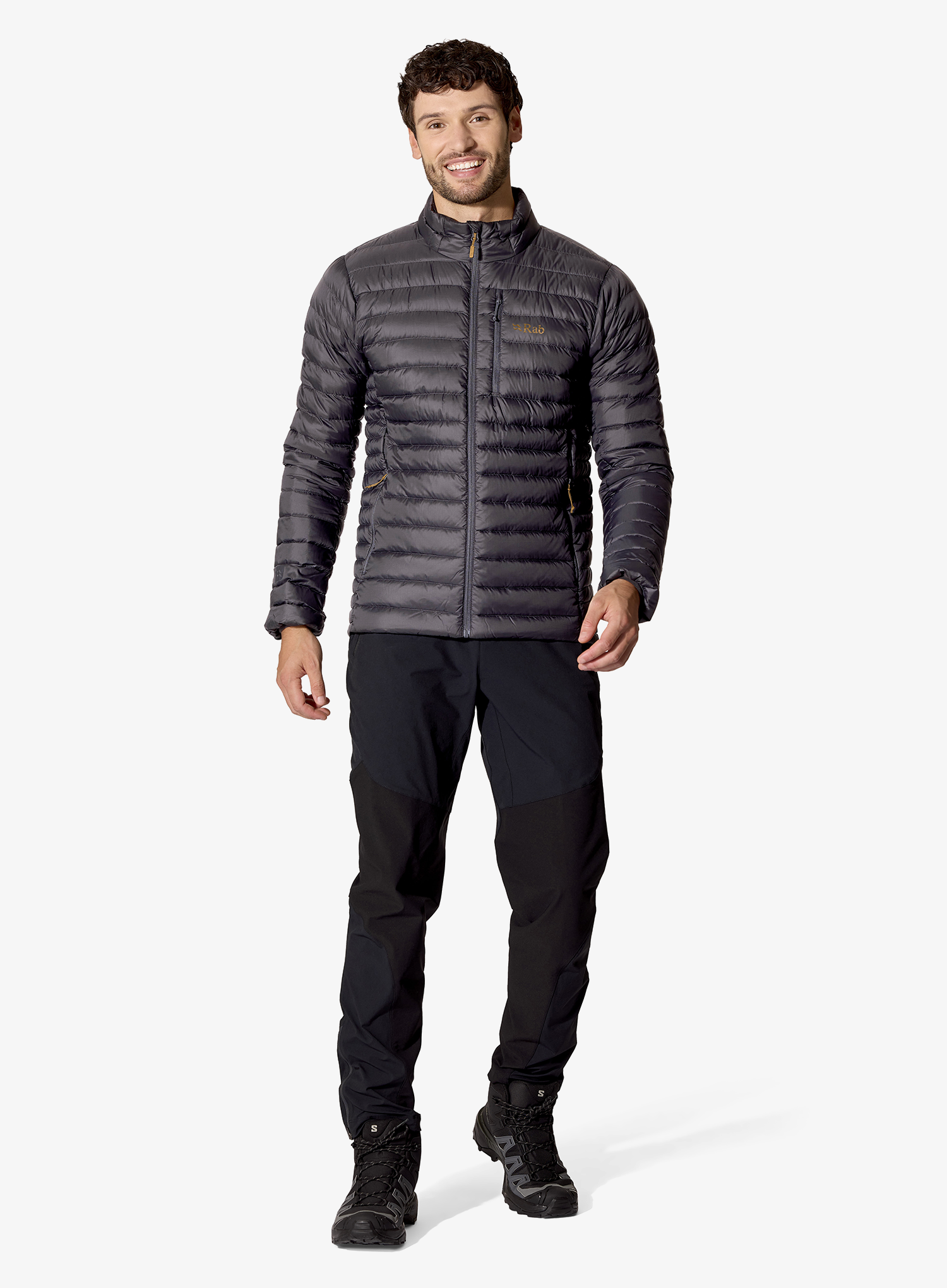 Rab Microlight Jacket Pehelykabát - anthracite