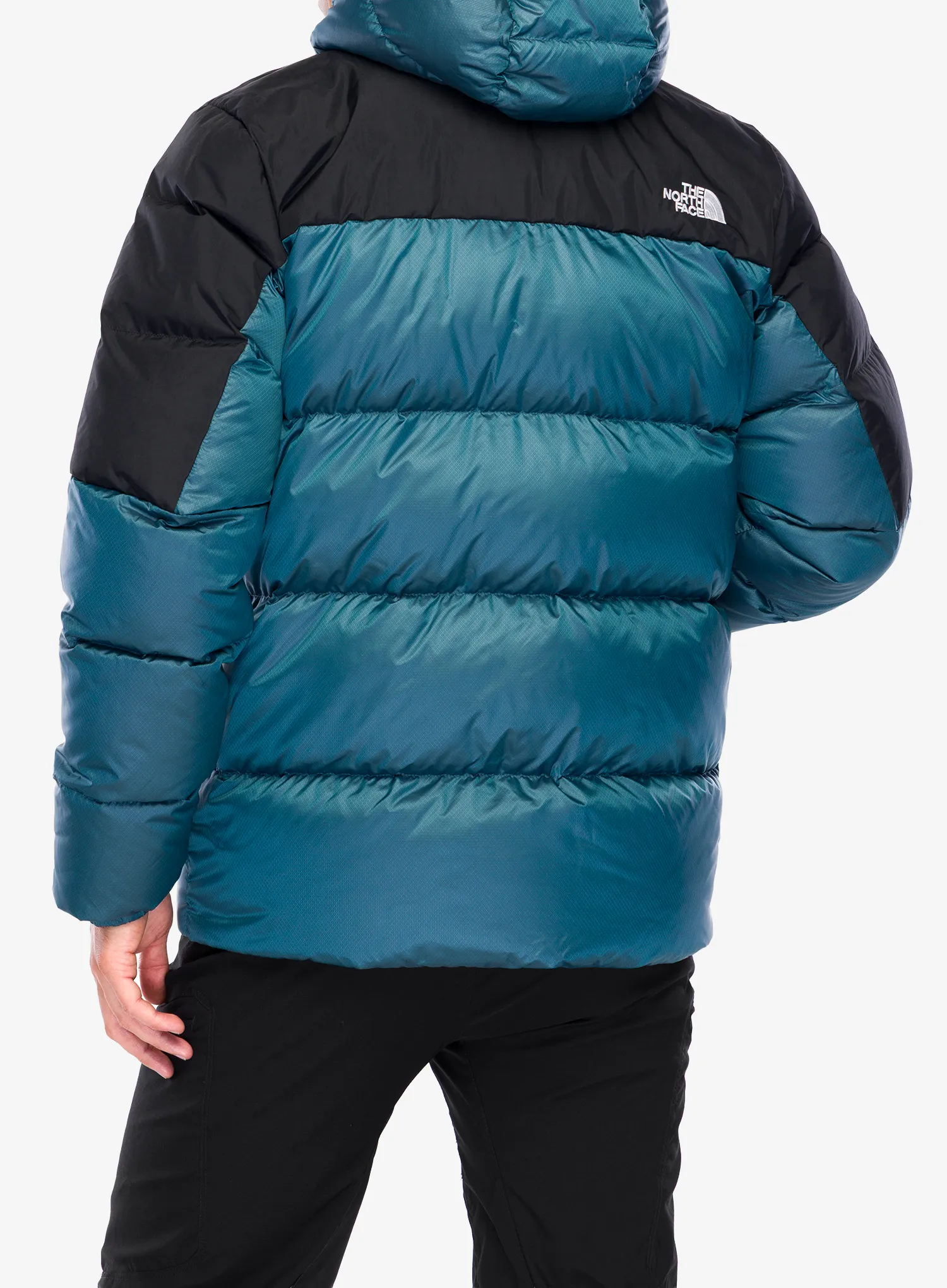 The North Face Diablo Down 2.0 Hoodie Pehelykabát - dusk blue black heather