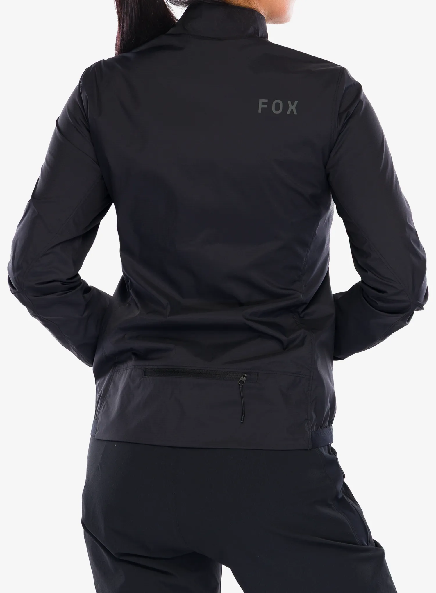 Fox Ranger Wind Jacket Női kerékpáros kabát - black/black