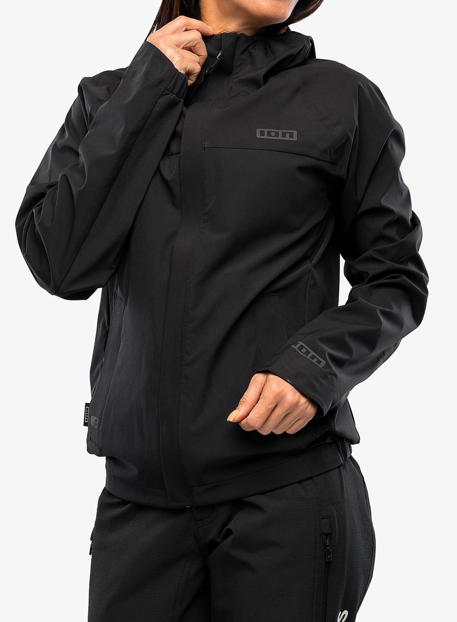 ION Shelter 3L Hybrid Kerékpáros Dzseki - black
