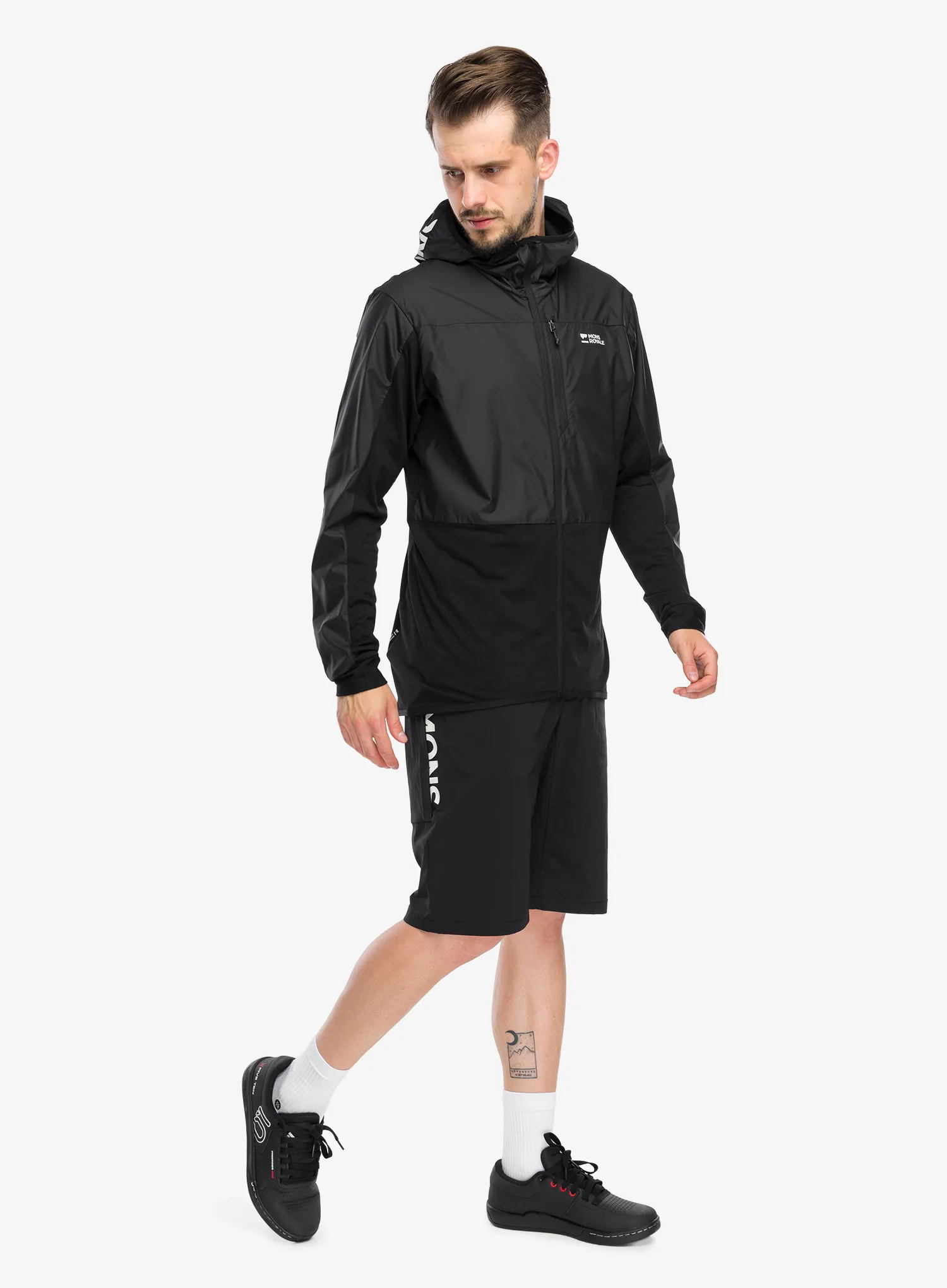 Mons Royale Diversion Merino Wind Jacket Kerékpáros dzseki - black