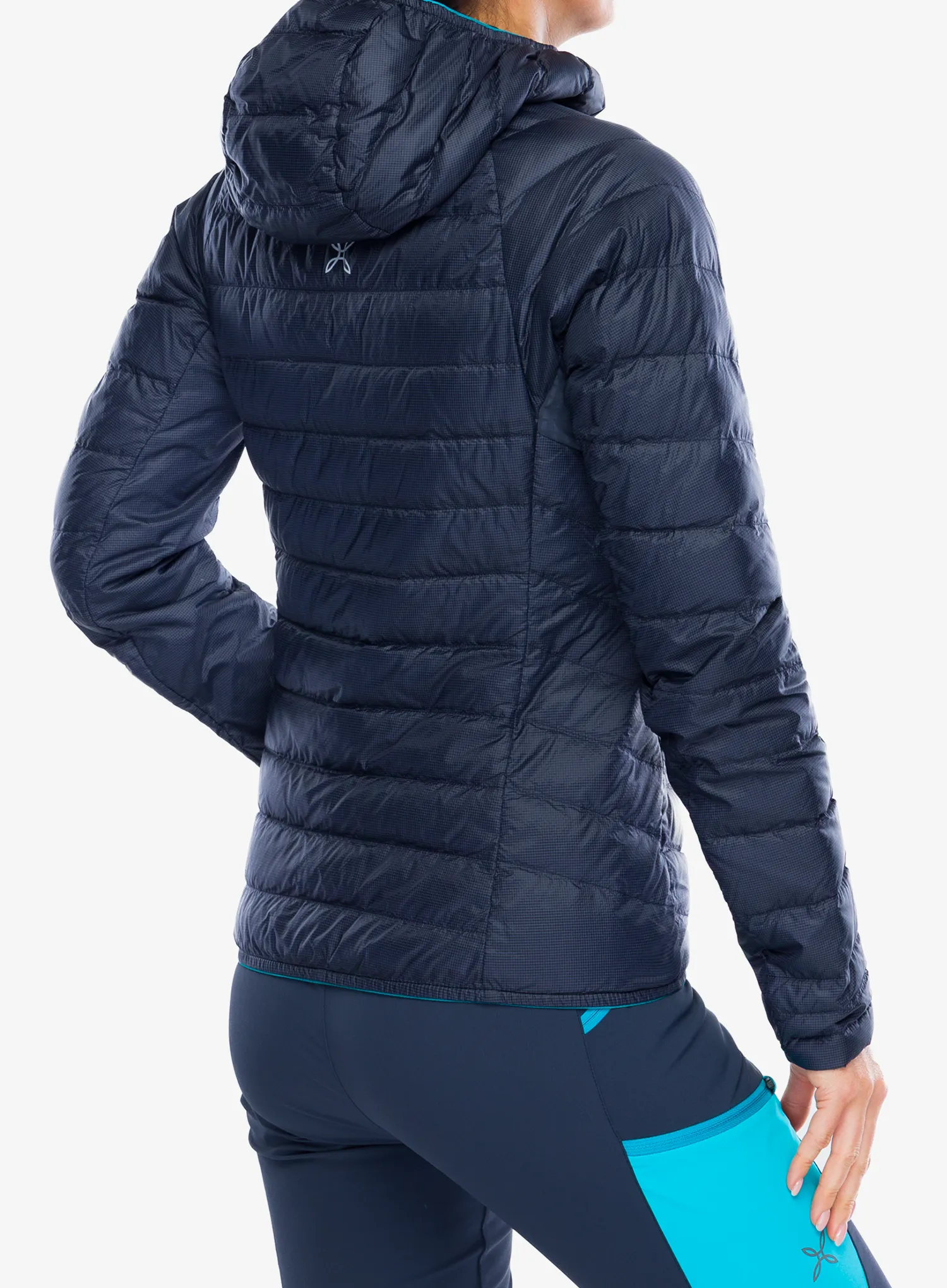 Montura Pure Duvet Női pehelykabát - graphite blue/turquoise