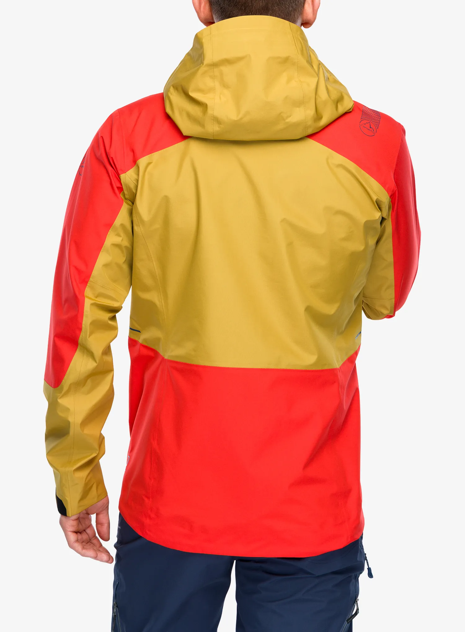La Sportiva Crossridge Evo Shell Jacket Esőkabát - savana/mountain red