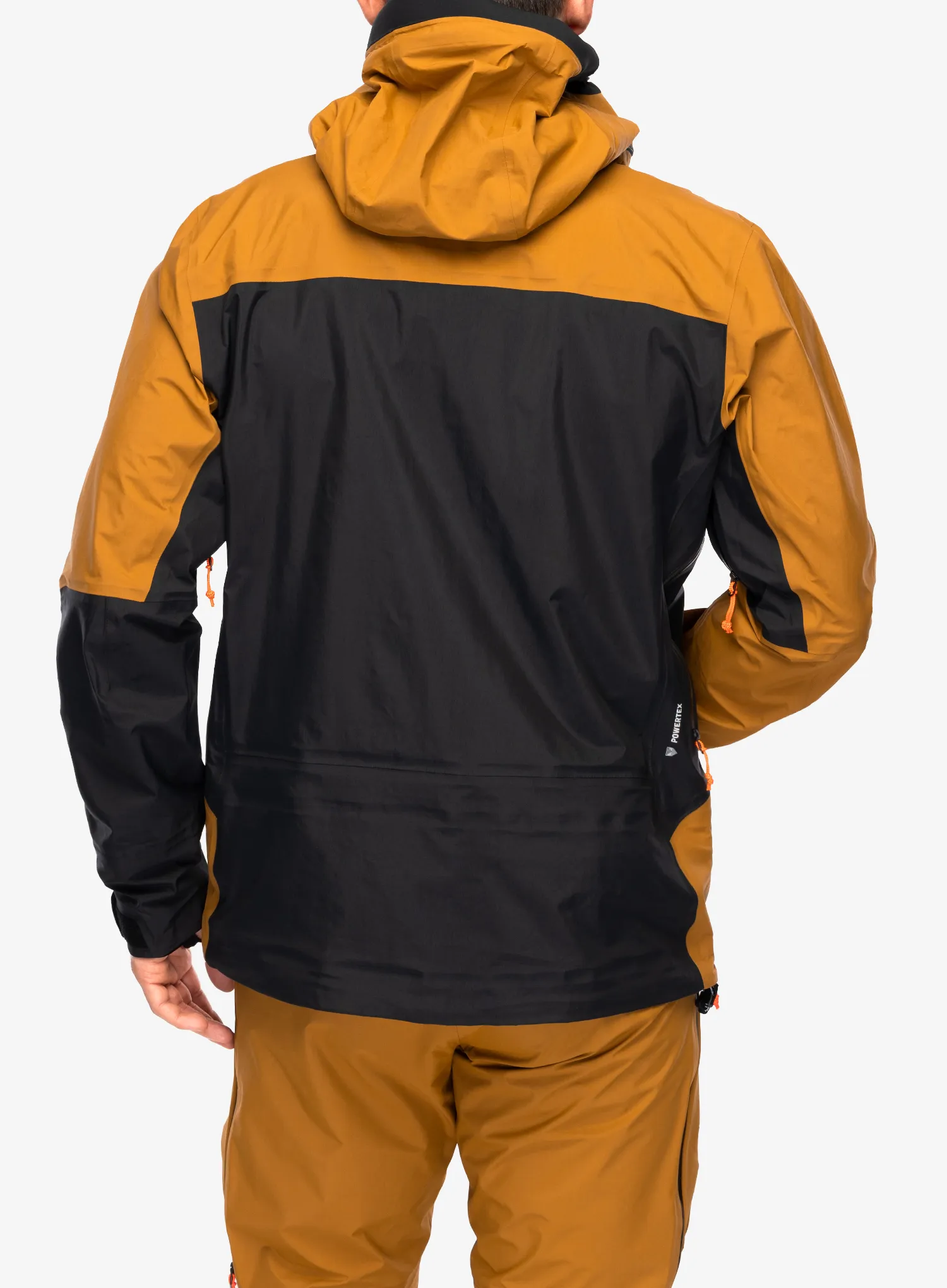 Salewa Sella 3L PTX Jacket Esőkabát - golden brown