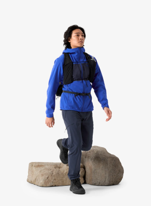 Arcteryx Gamma MX Hoody Softshell kabát - vitality/black sapphire