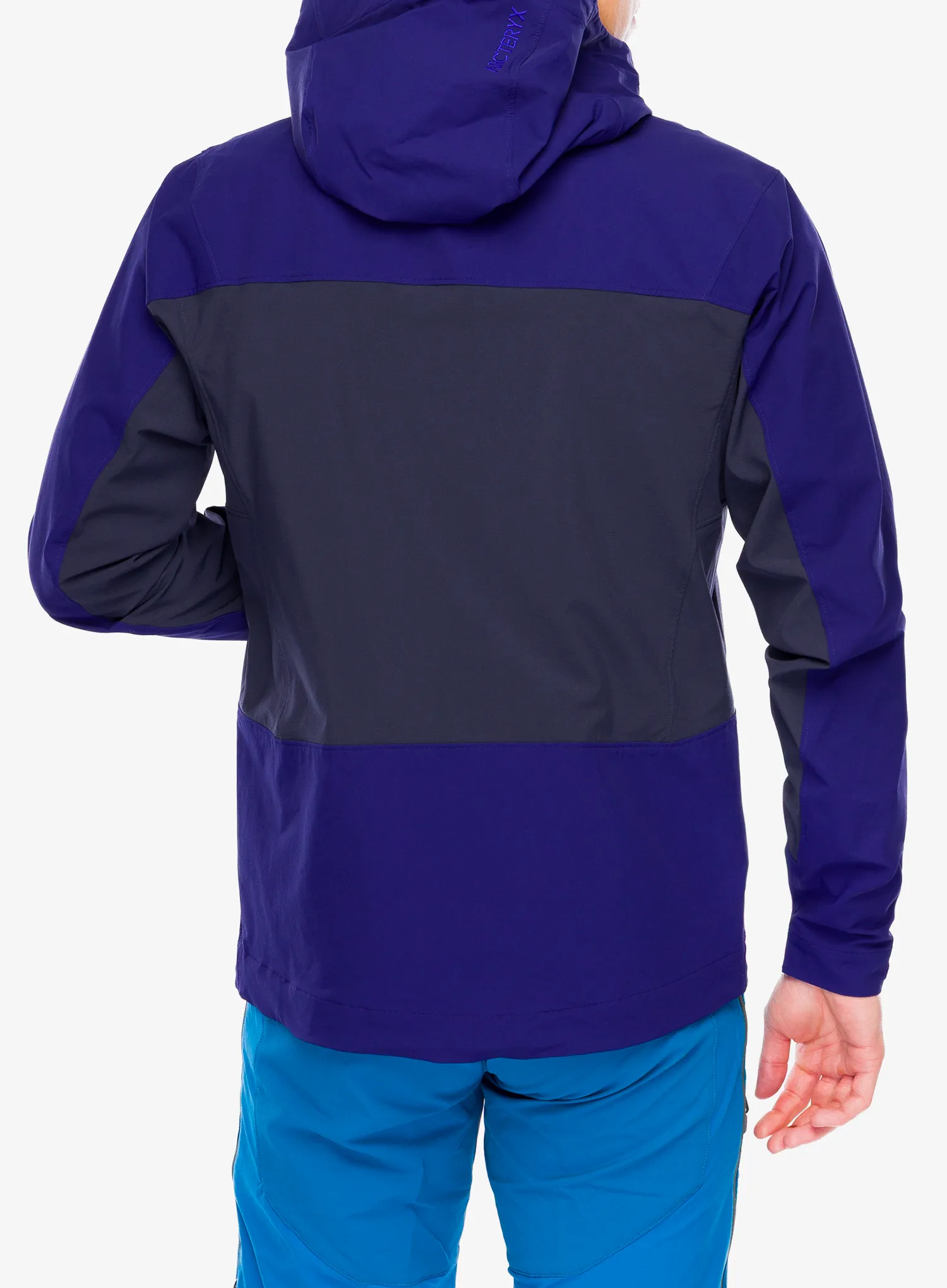 Arcteryx Serratus Hoody  Softshell kabát - soulsonic/blk sapphire