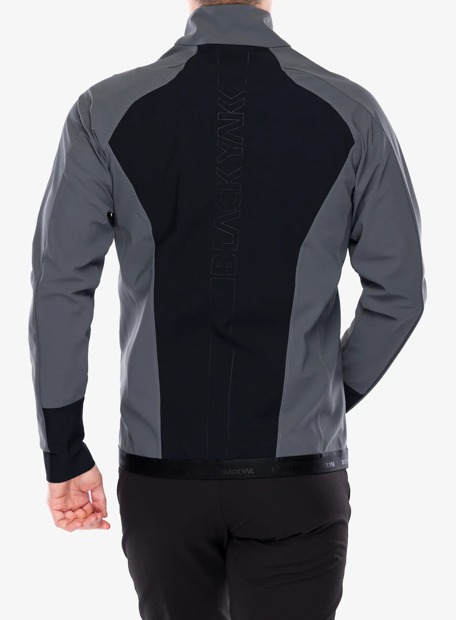 BlackYak Castana Jacket Softshell Kabát - iron gate