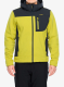 CMP Vivo Jacket Zip Hood Softshell kabát - gold green/antracite