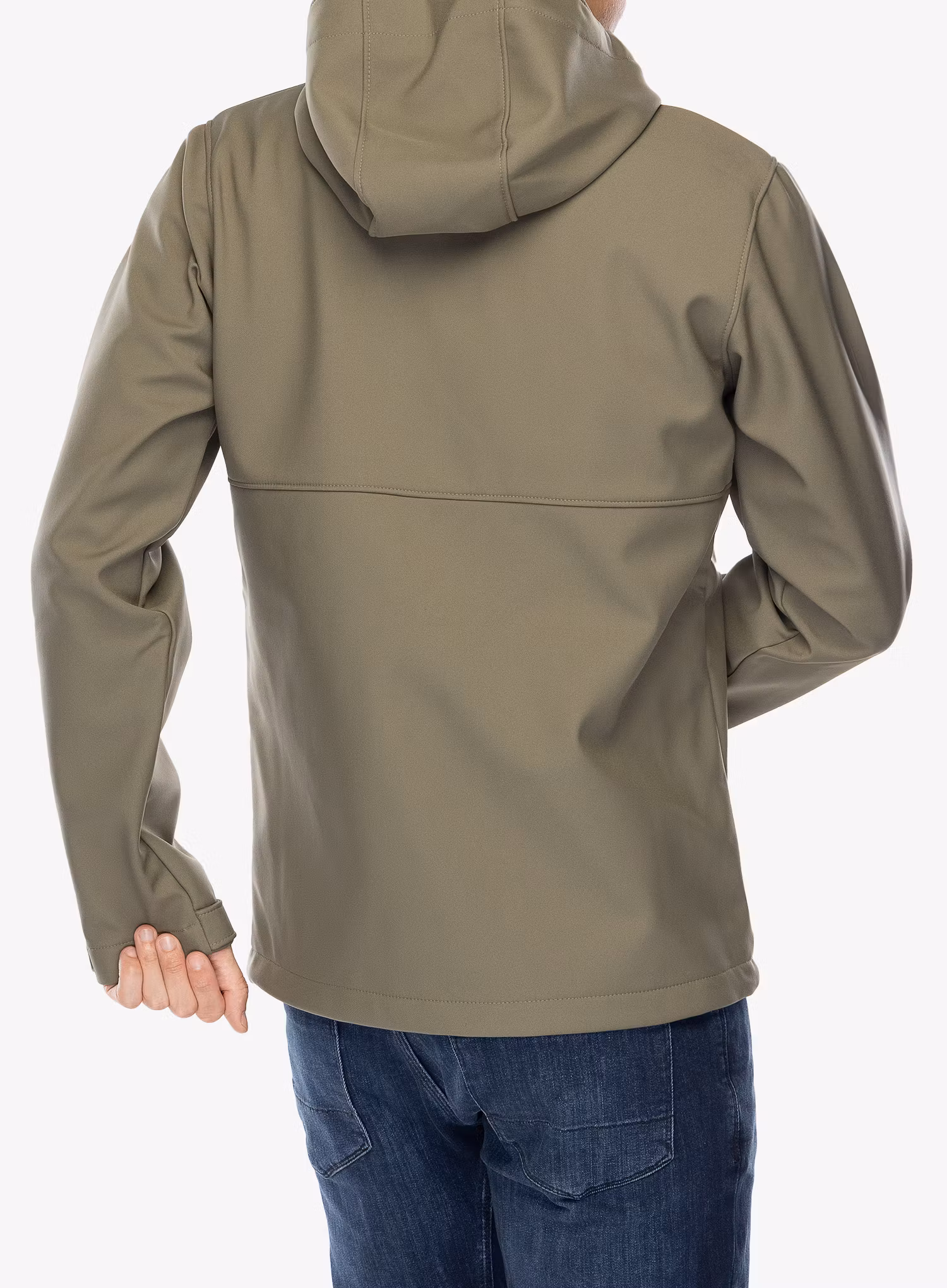 Columbia Ascender II Hooded Softshell Jacket Softshell kabát - stone green