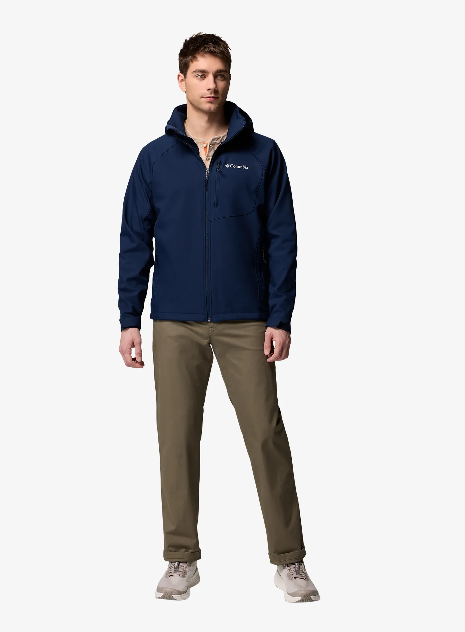Columbia Cascade Ridge III Softshell Softshell kabát - collegiate navy