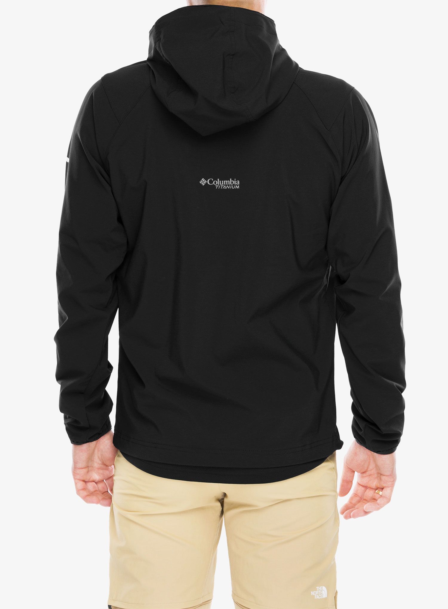 Columbia Triple Canyon Hooded Jacket Softshell kabát - black