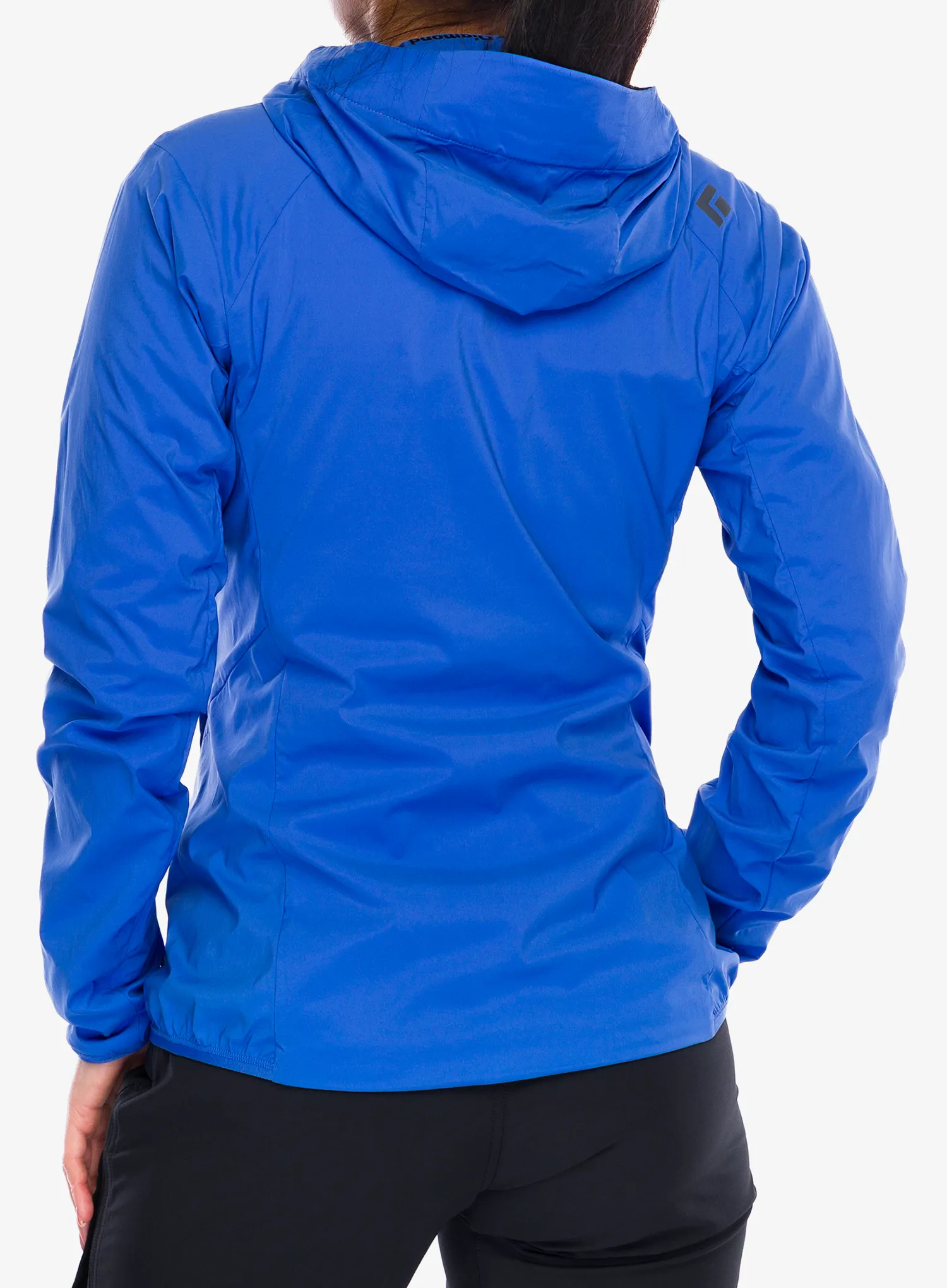 Black Diamond Alpine Start Insulated Hoody Női softshell-kabát - clean blue