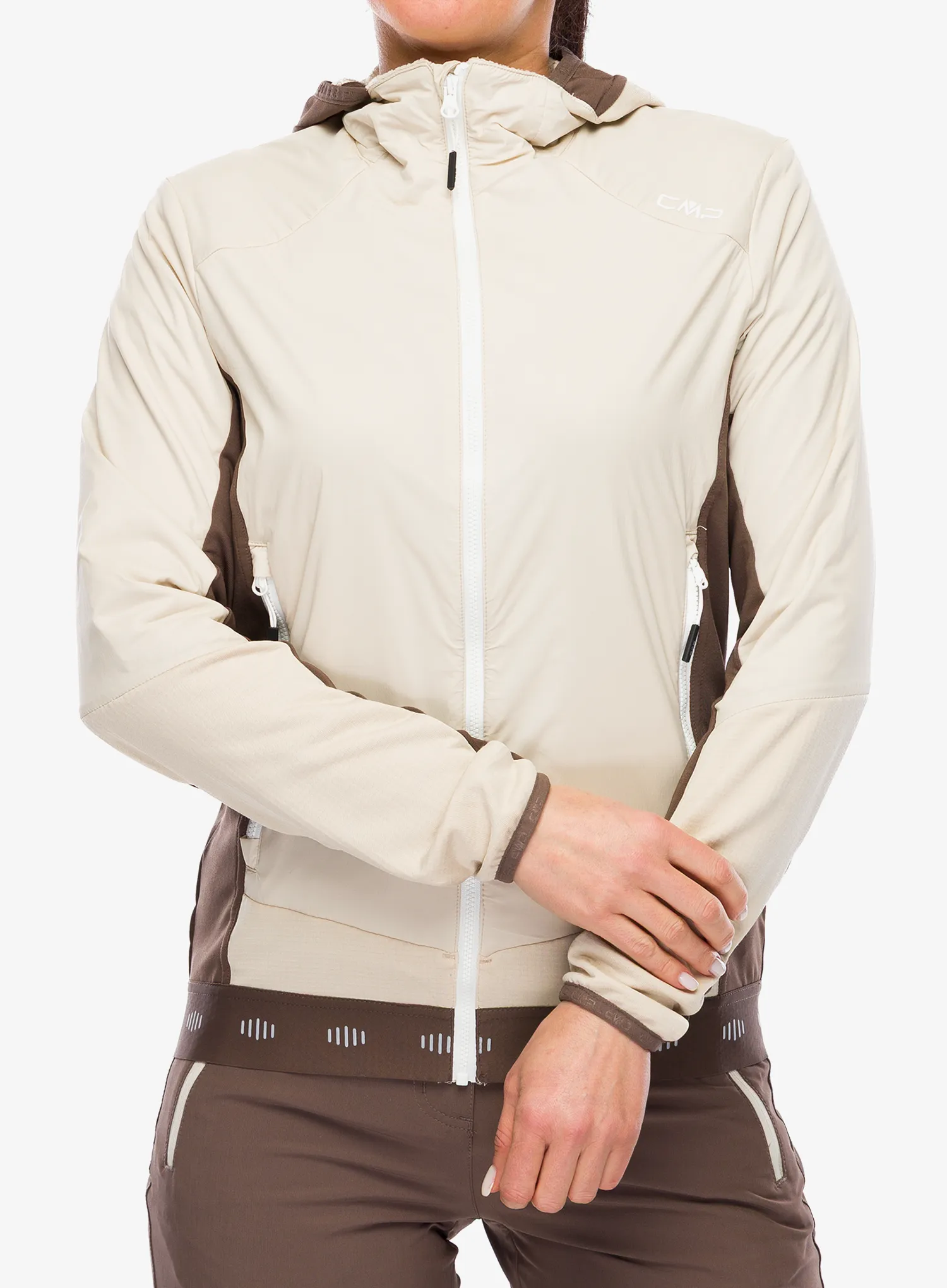 CMP Solira Jacket Hybrid Női softshell-kabát - cream