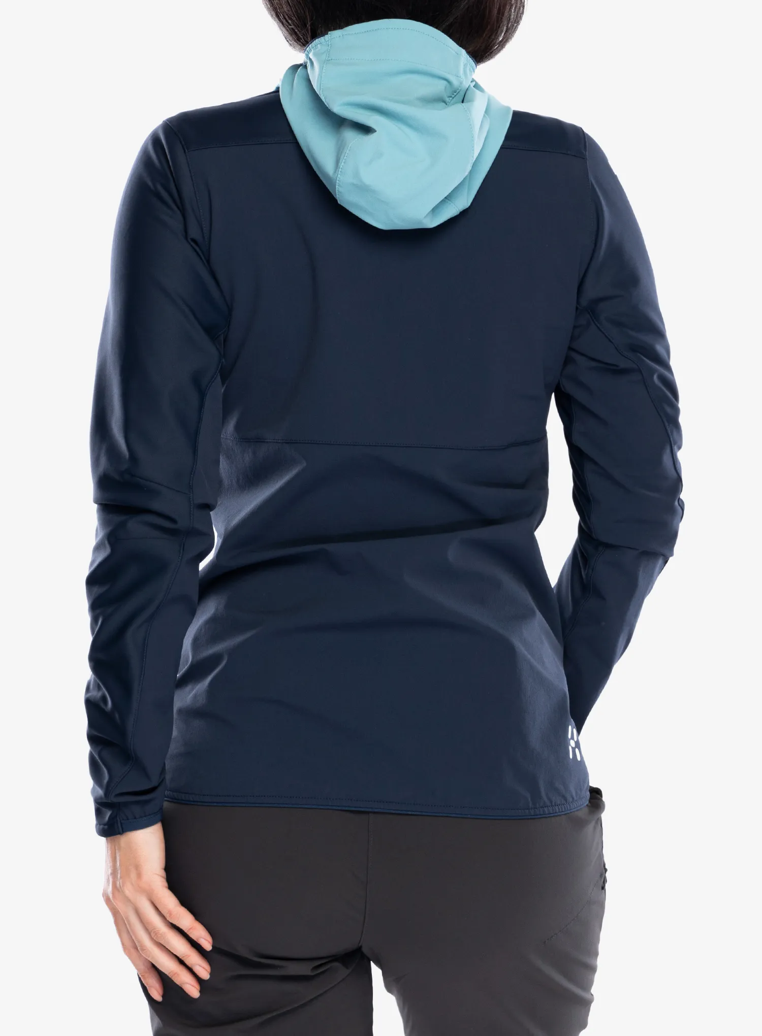 Haglofs L.I.M Hybrid Softshell Jacket Női Softshell-Kabát - tarn blue/frost blue