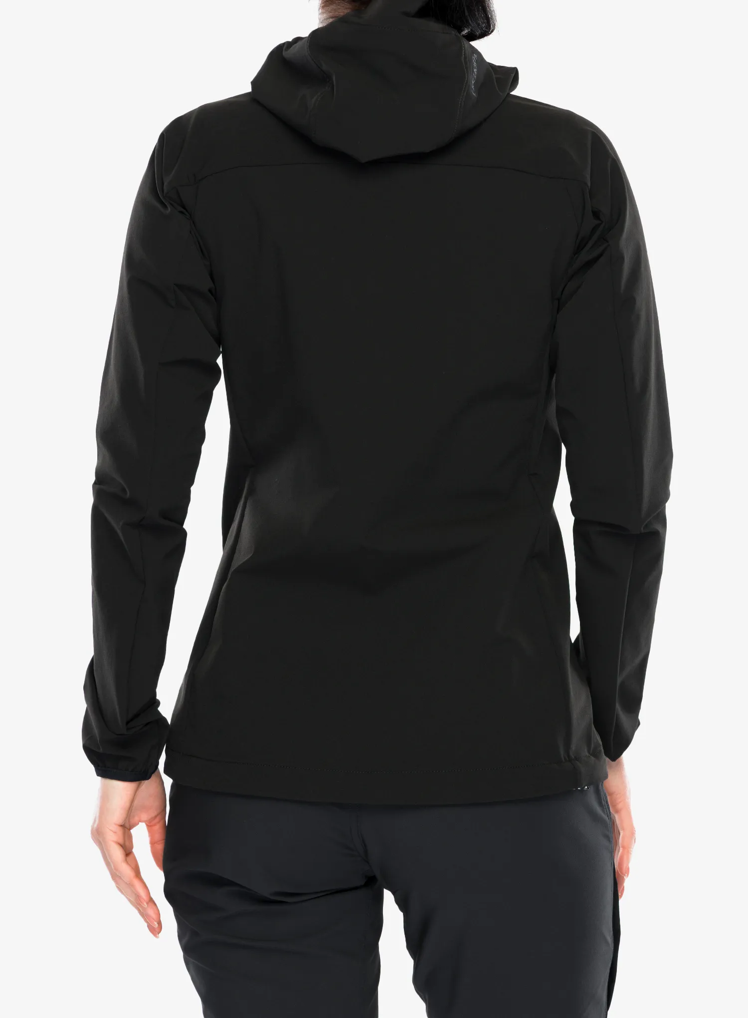 Haglofs Rosson Softshell Hood Női softshell-kabát - true black