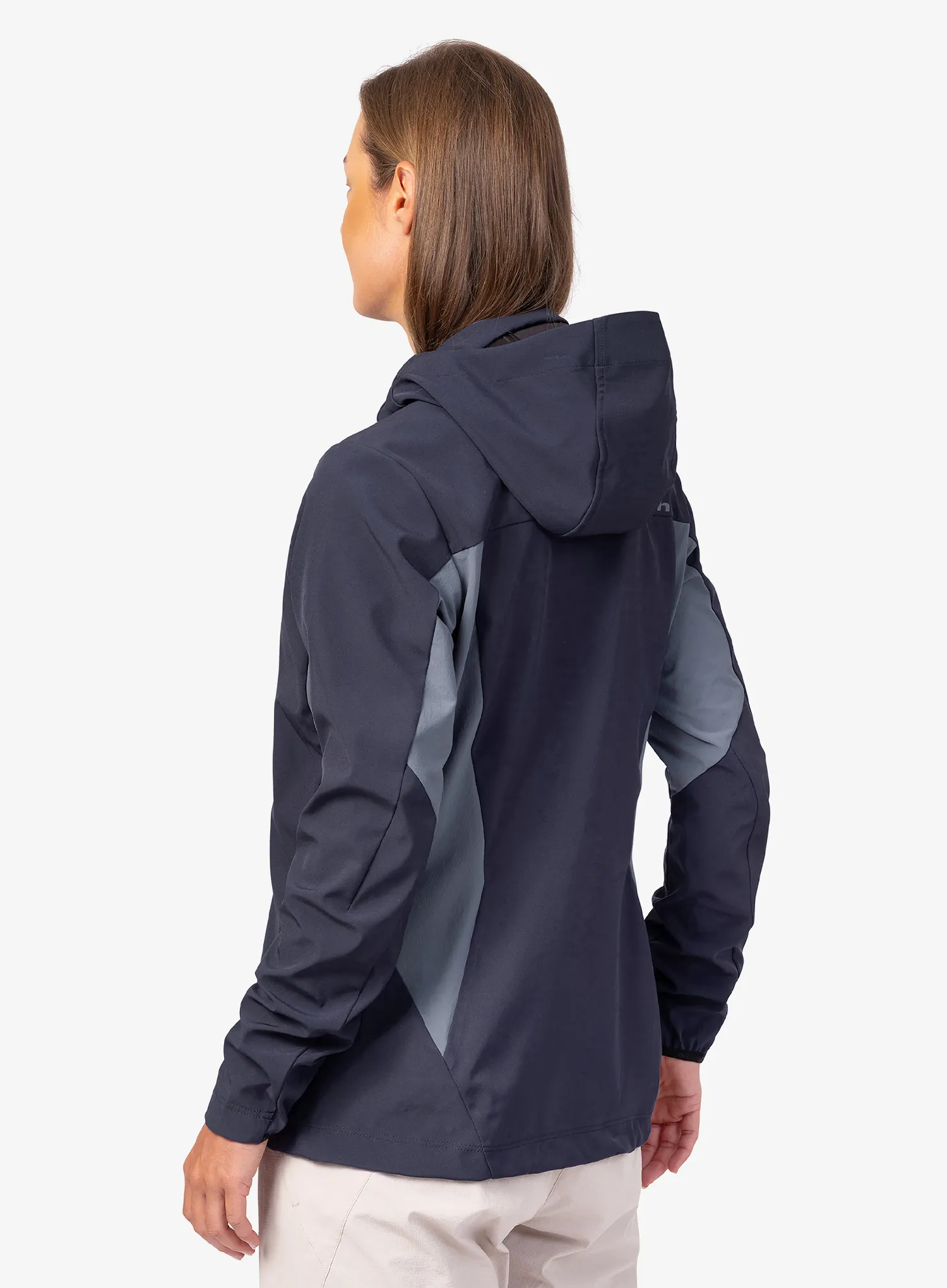 Hannah Airy Hoody Női softshell-kabát - polar night/grisaille