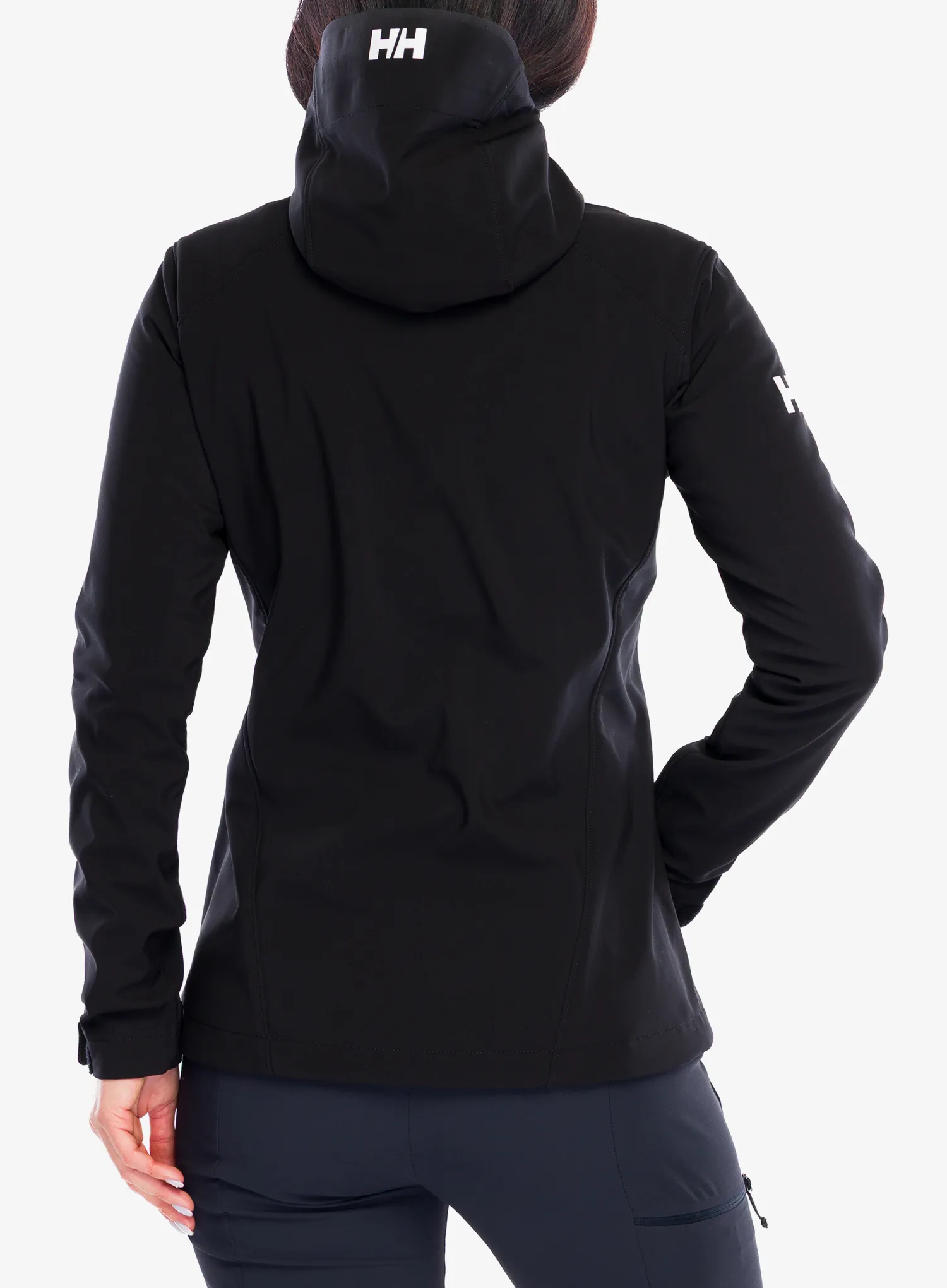Helly Hansen W Paramount Hood Softshell Jkt Női softshell-kabát - black