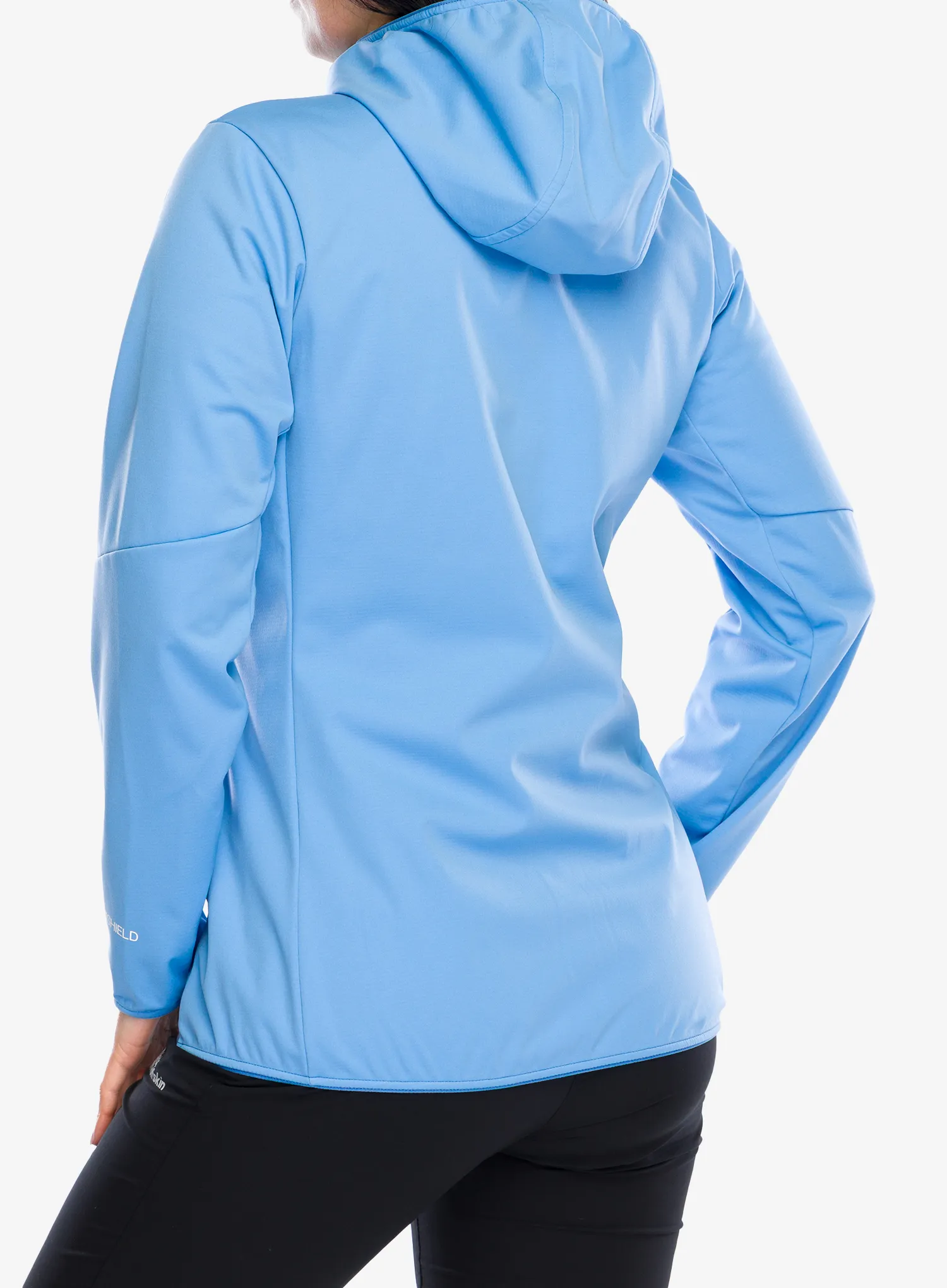 Jack Wolfskin Feldberg Hoody Női softshell-kabát - mid blue