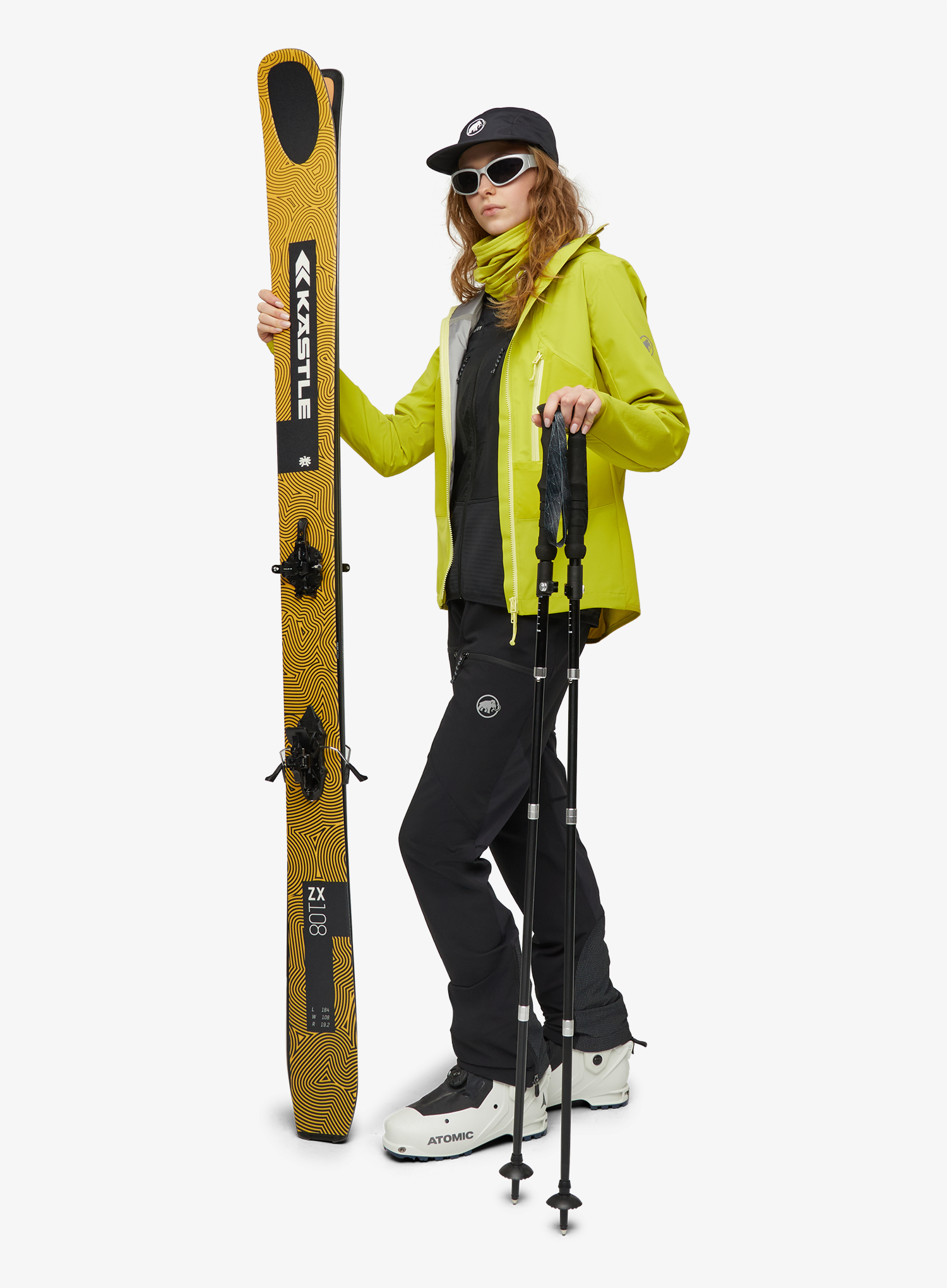 Mammut Aenergy Pro SO Hybrid Hooded Jacket Női softshell-kabát - acacia/holunder