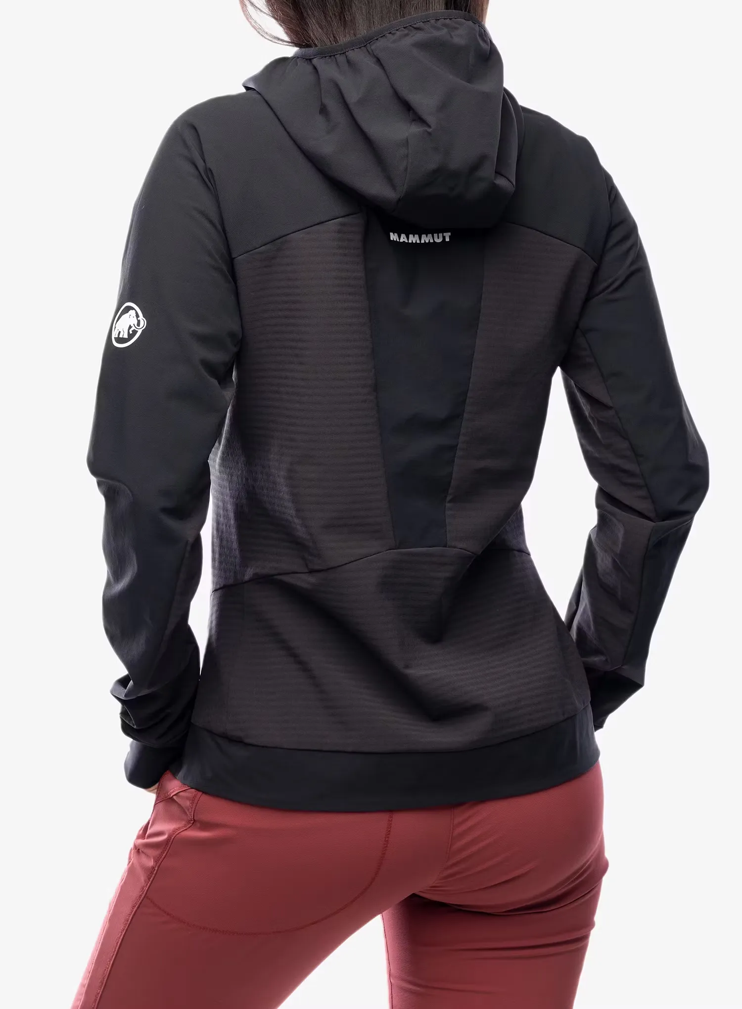 Mammut Aenergy SO Hybrid Hooded Jacket Női softshell-kabát - black
