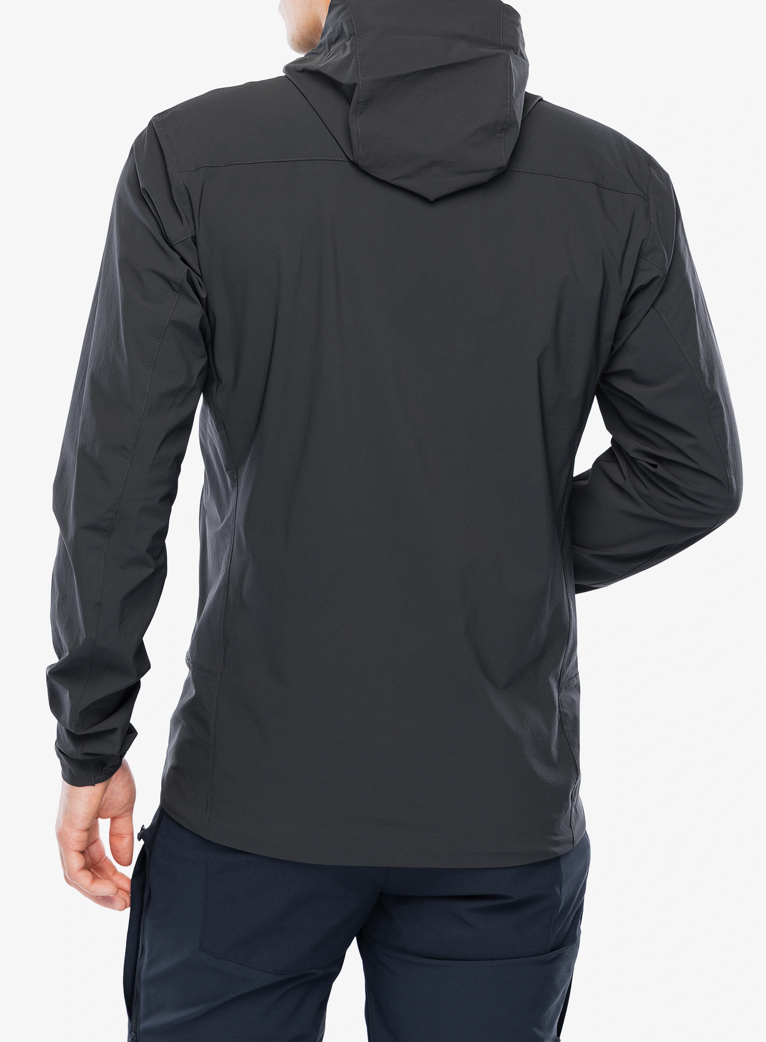 Montane Tenacity Nano Hoodie Softshell kabát - midnight grey