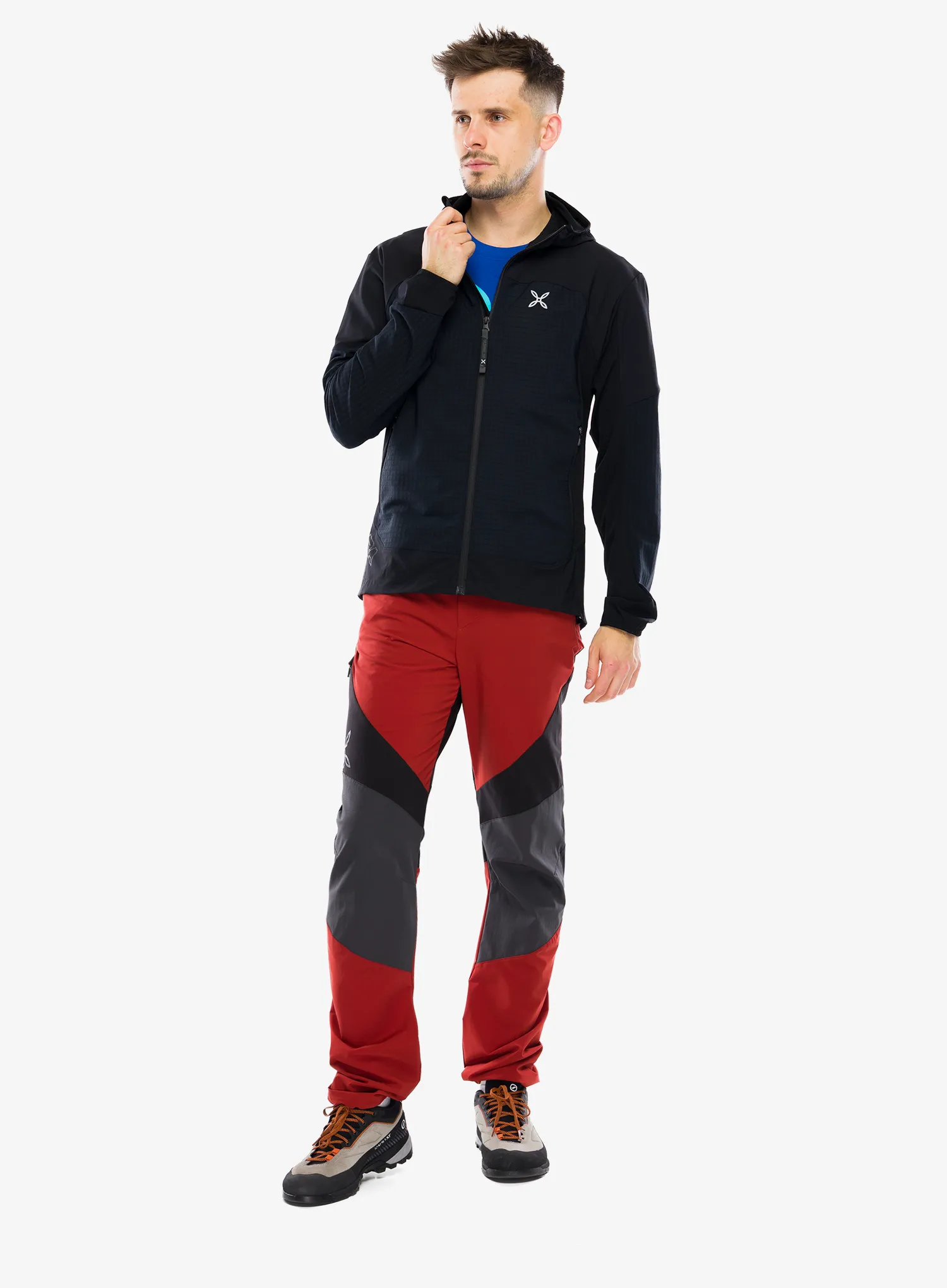 Montura Seed Hooded Jacket Softshell kabát - black