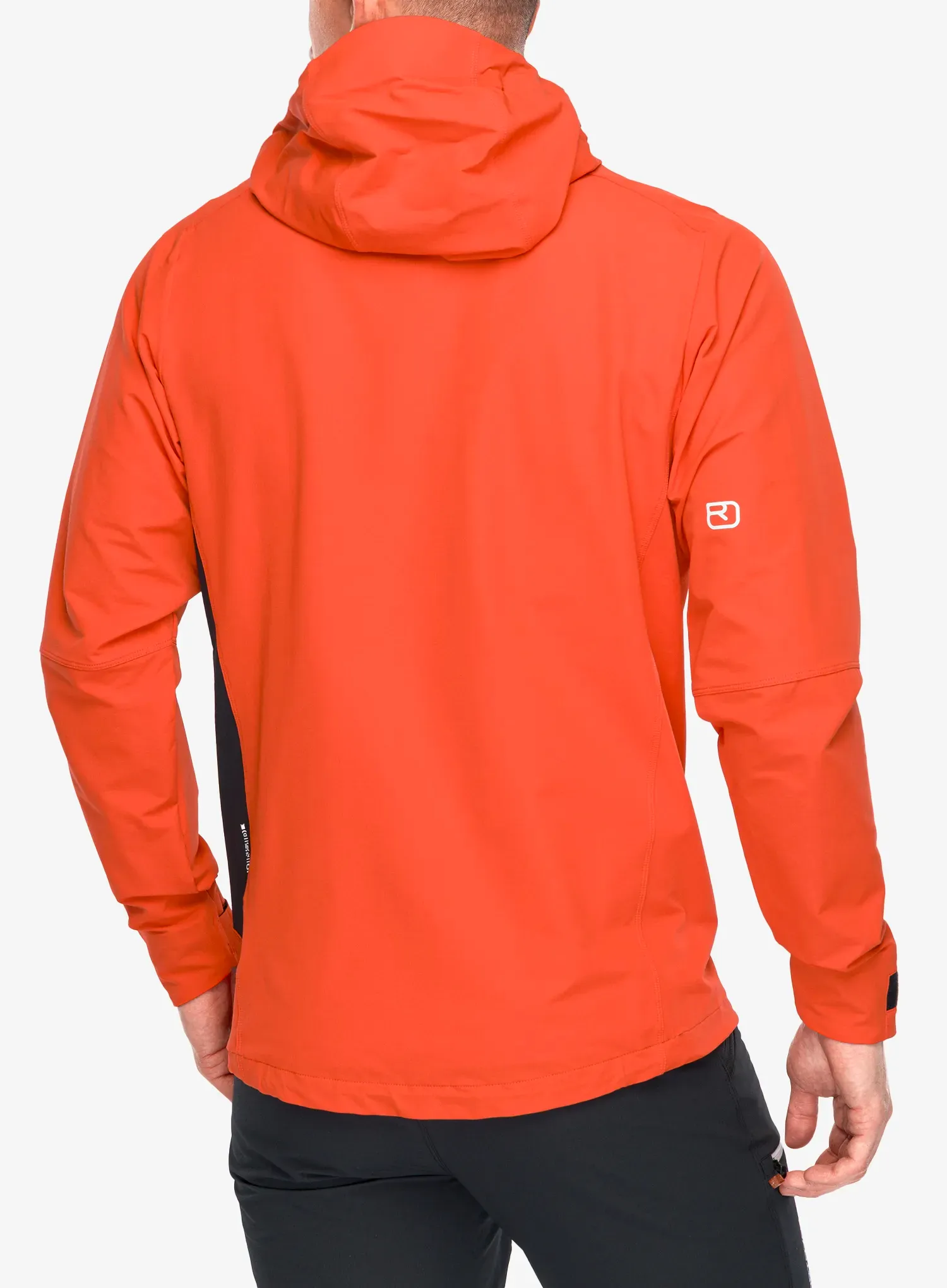 Ortovox Seceda Softshell Jacket Softshell kabát - hot orange