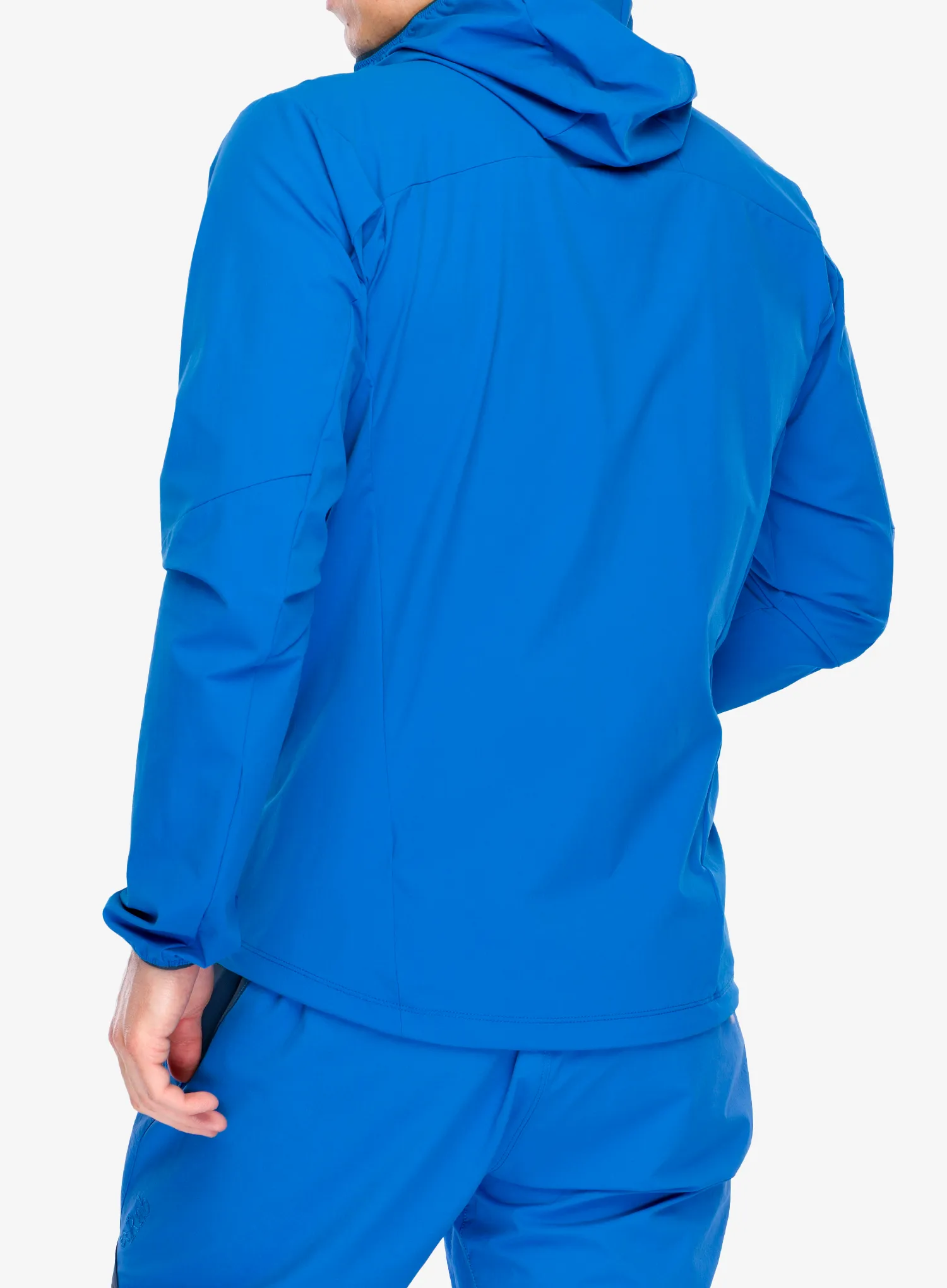 Rab Borealis Alpine Hoody Softshell kabát - maya blue